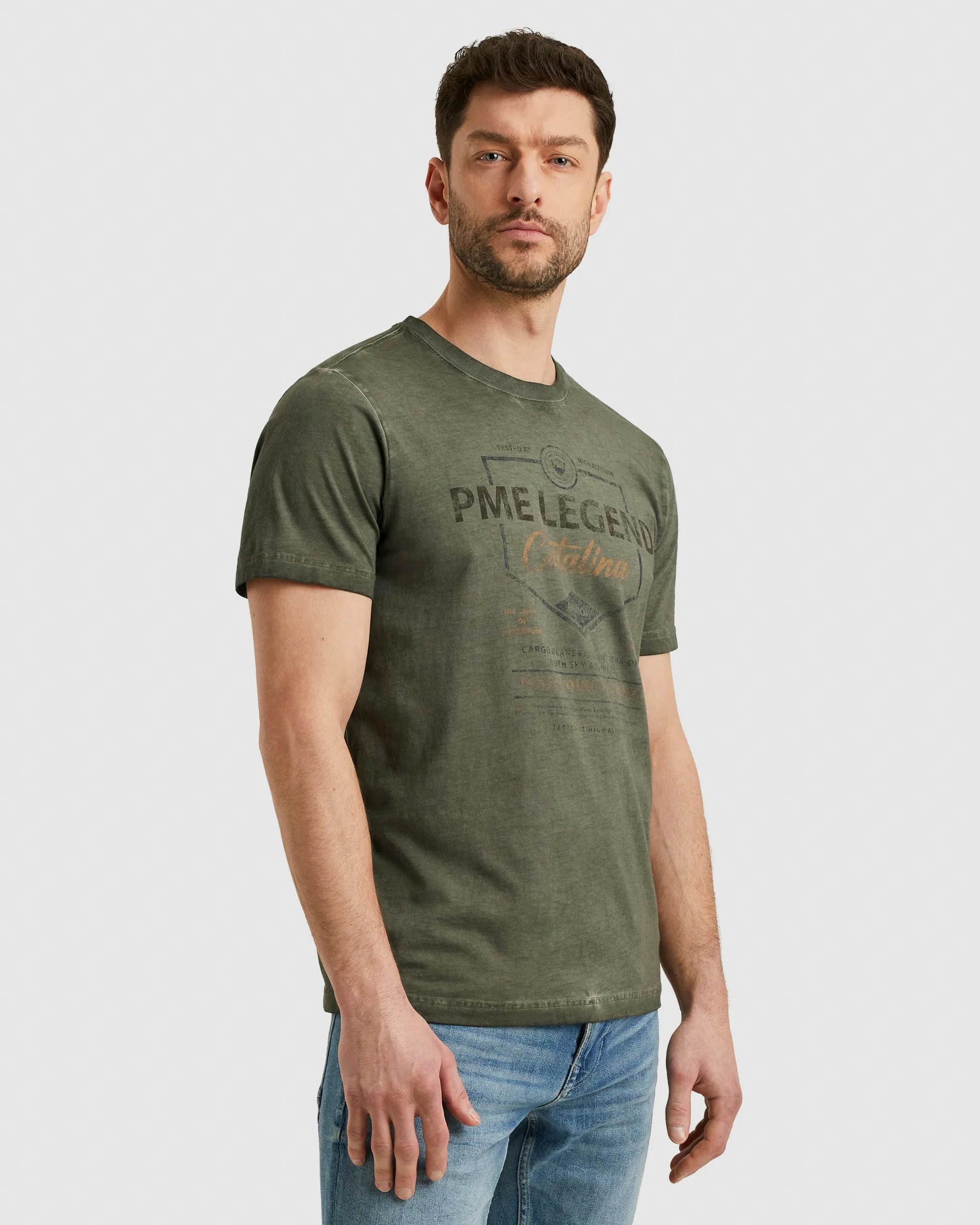 PME Legend T-shirt SS Groen 103040-001-L