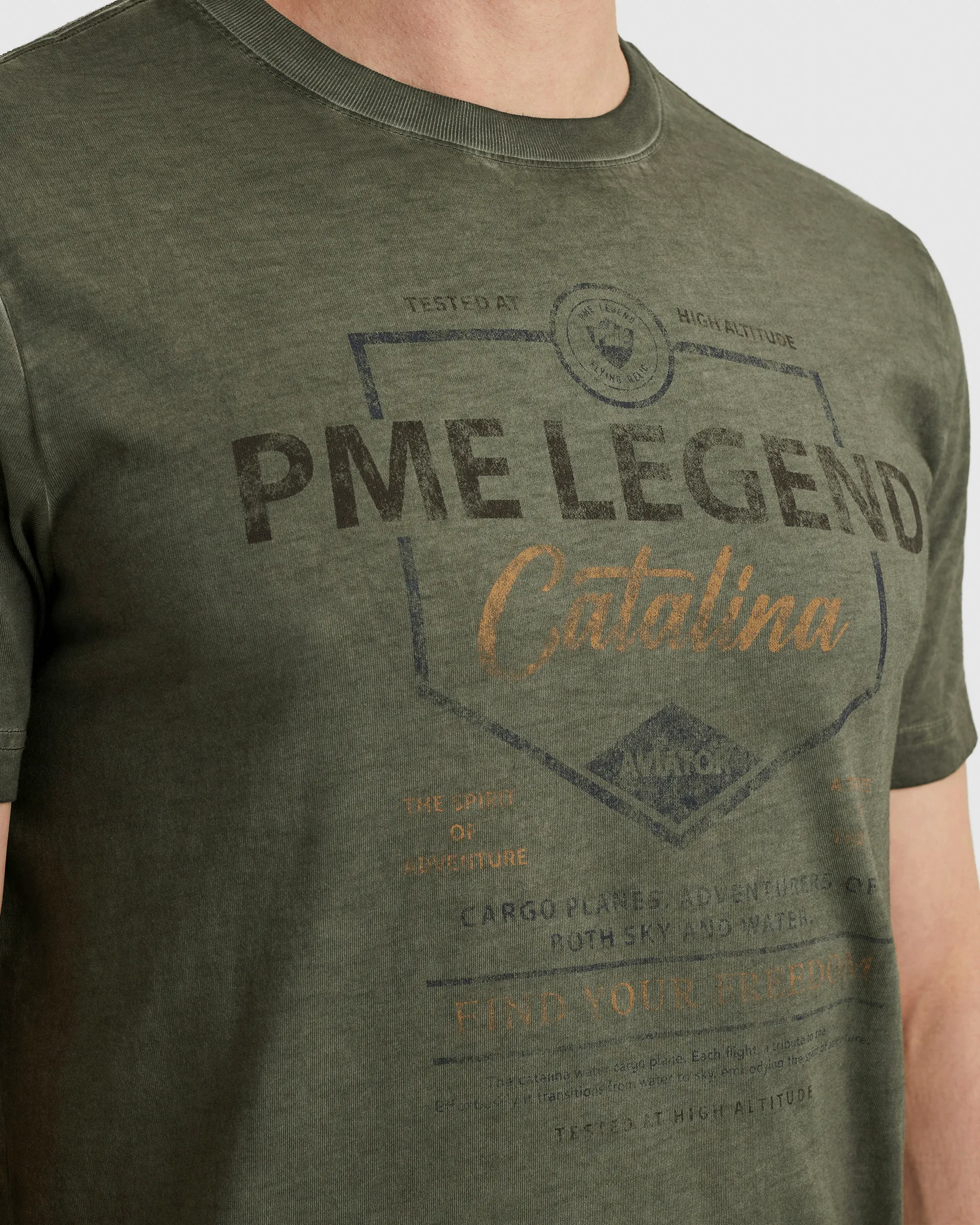 PME Legend T-shirt SS Groen 103040-001-L