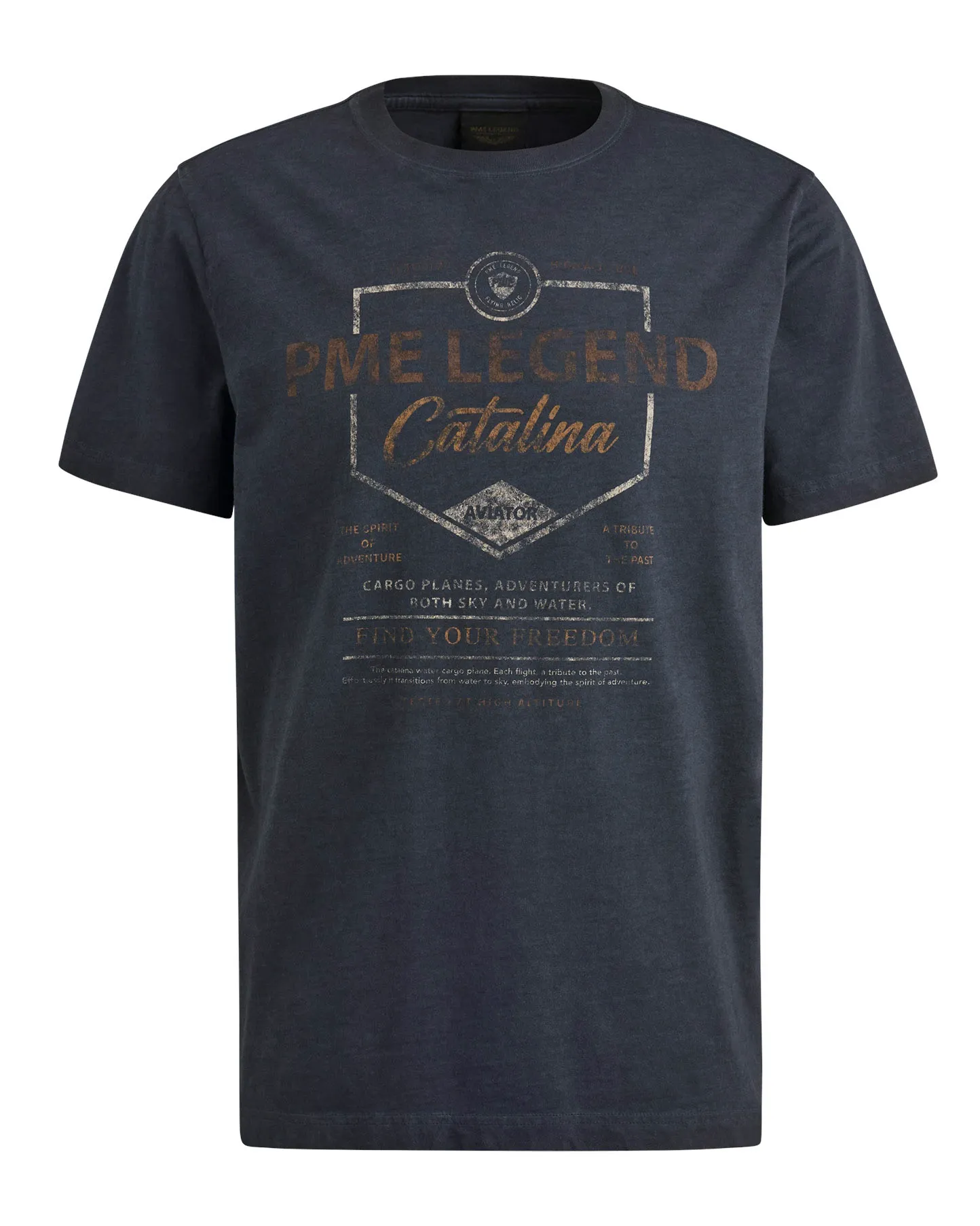 PME Legend T-shirt SS Blauw 103041-001-L