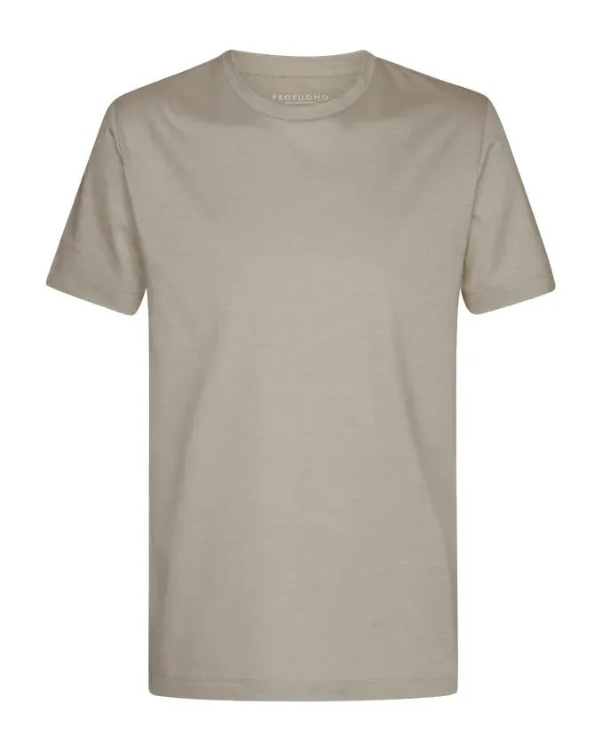 Profuomo Japanese Knit T-shirt SS Donker rood 103050-001-L