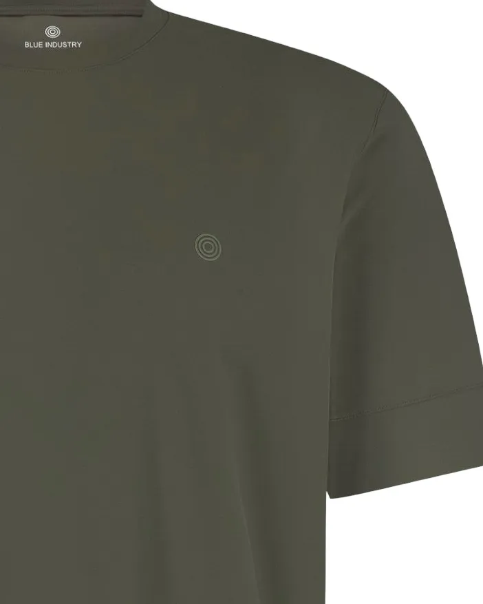 Blue Industry T-shirt SS Groen 103059-001-L