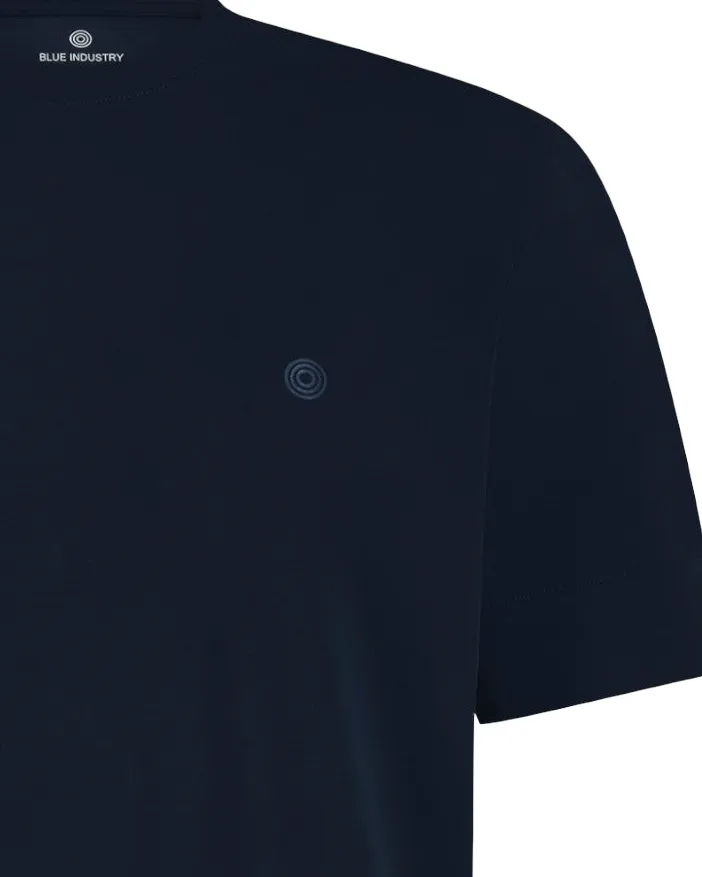 Blue Industry T-shirt SS Donker blauw 103061-001-L