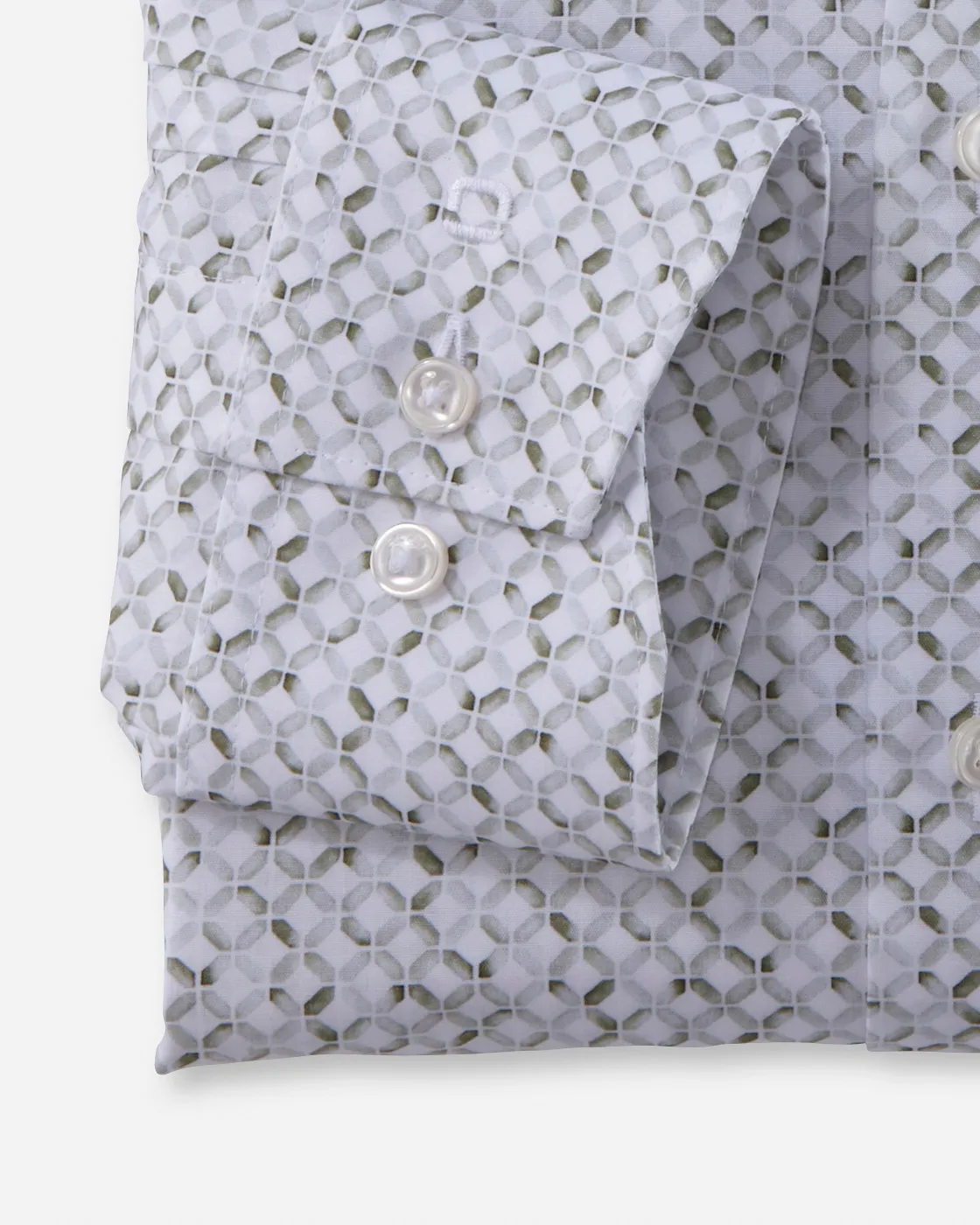 OLYMP Dress Shirt LS Groen 103104-001-41