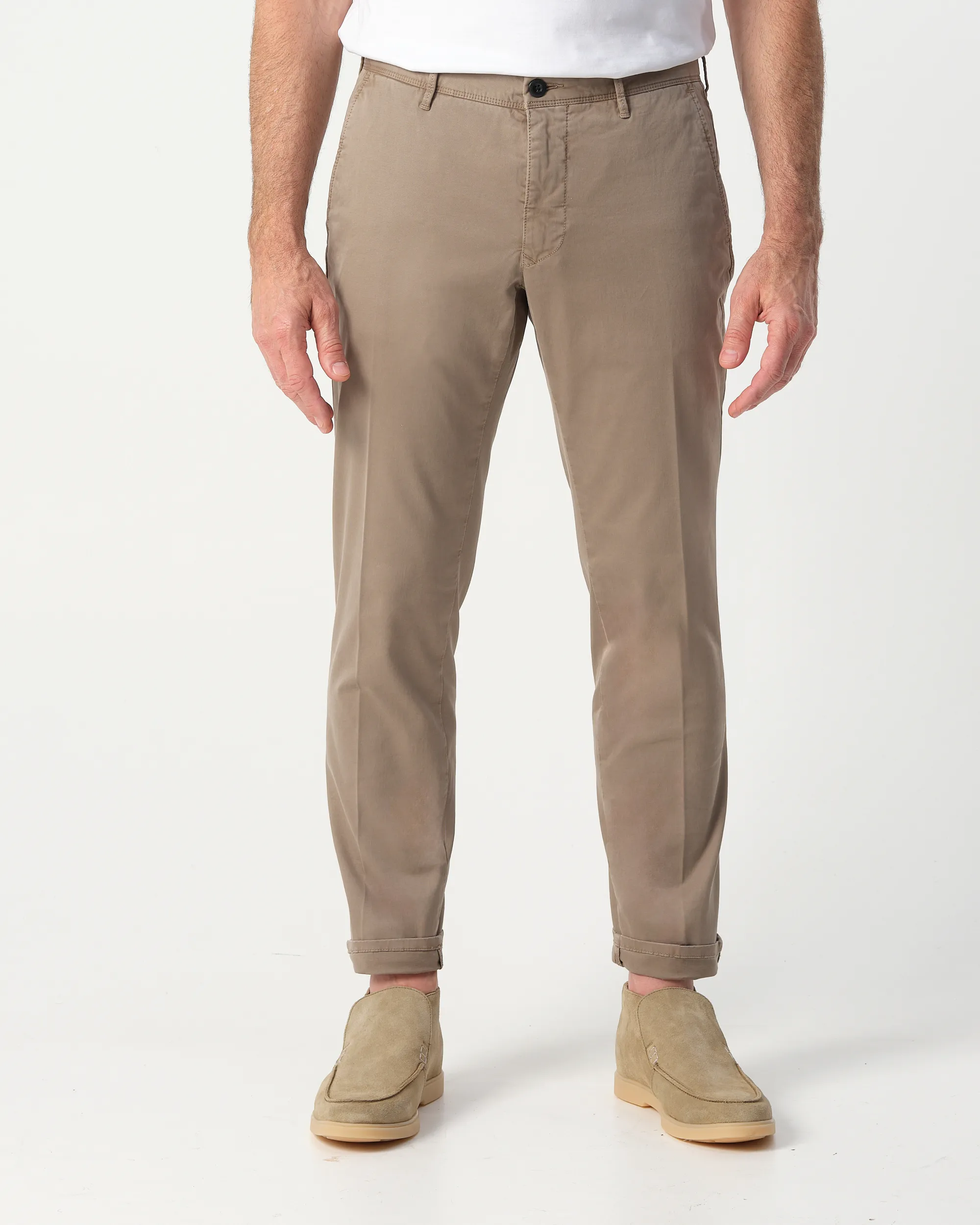 Incotex Chino Bruin 103112-001-31