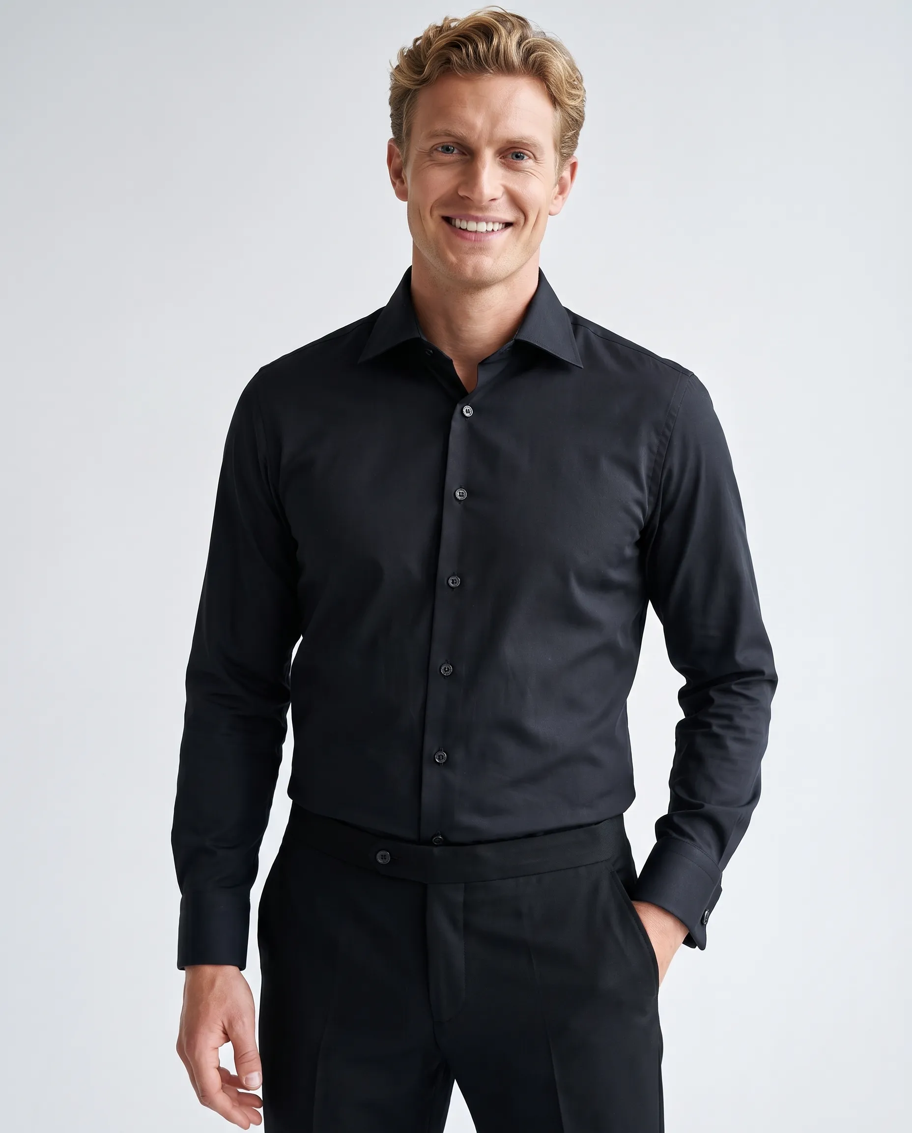 Recall Overhemd LM Black 103152-001-39