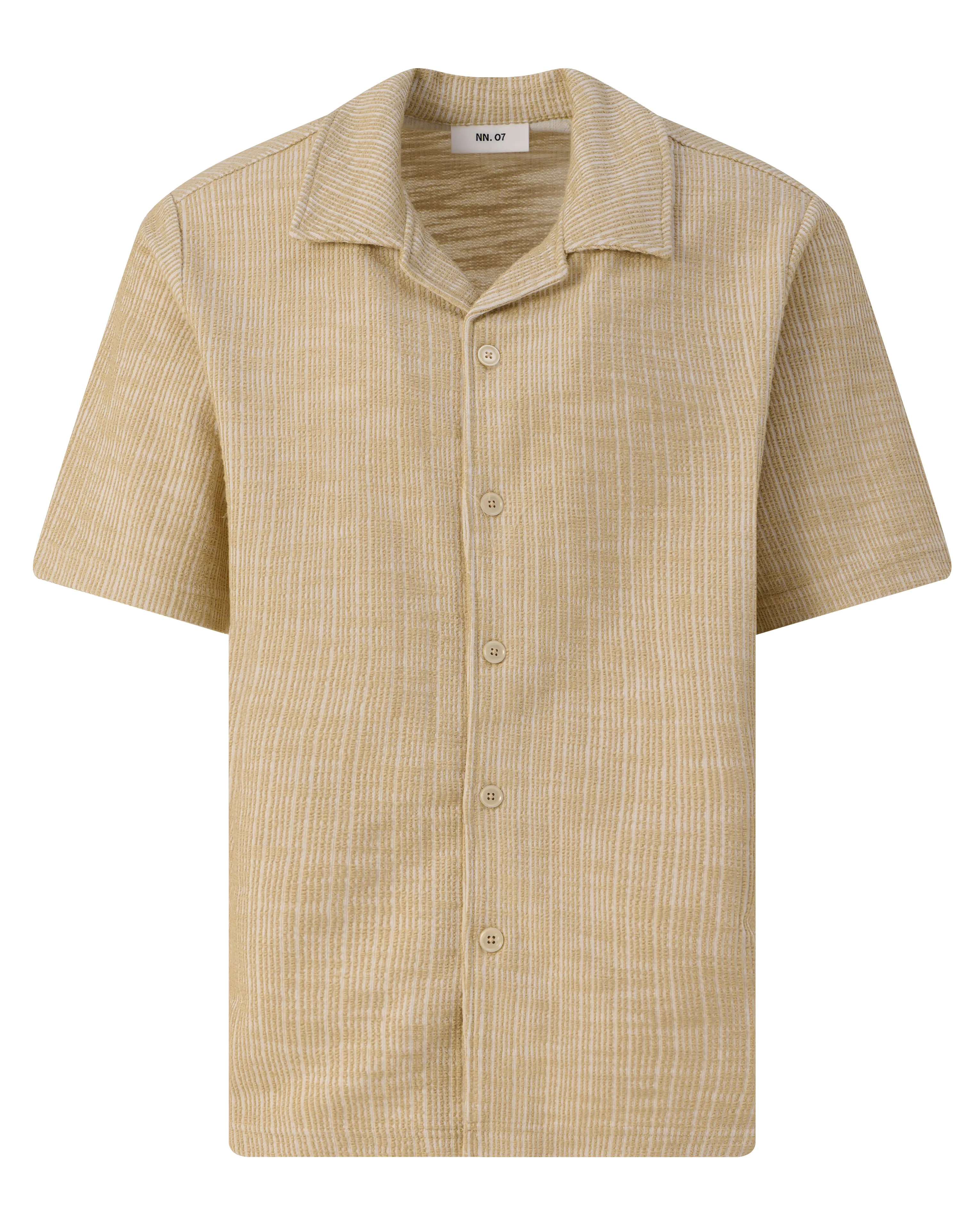 NN07 Julio Casual shirt KM Ecru 103164-001-L