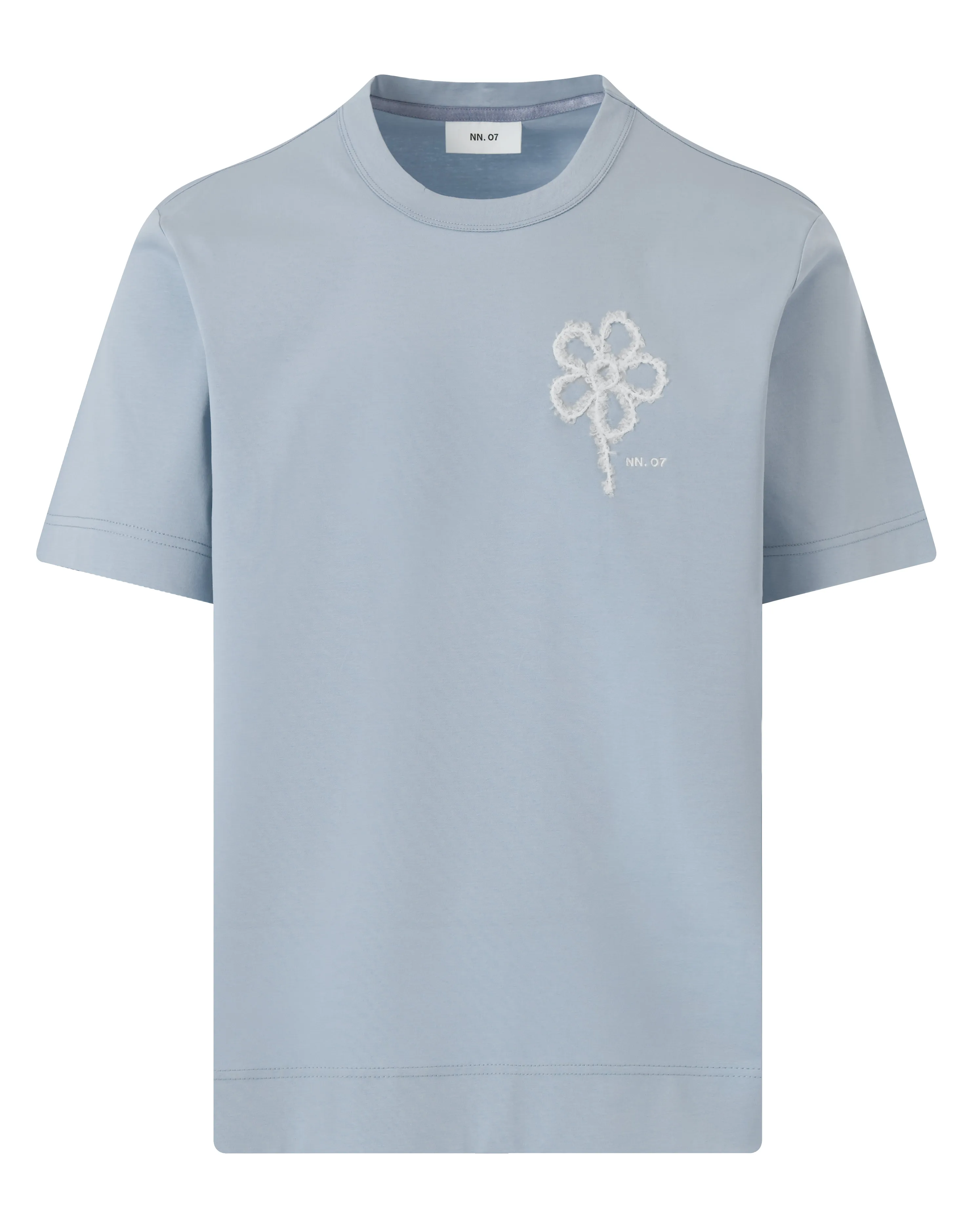 NN07 Pedro T-shirt KM Blauw 103168-001-L