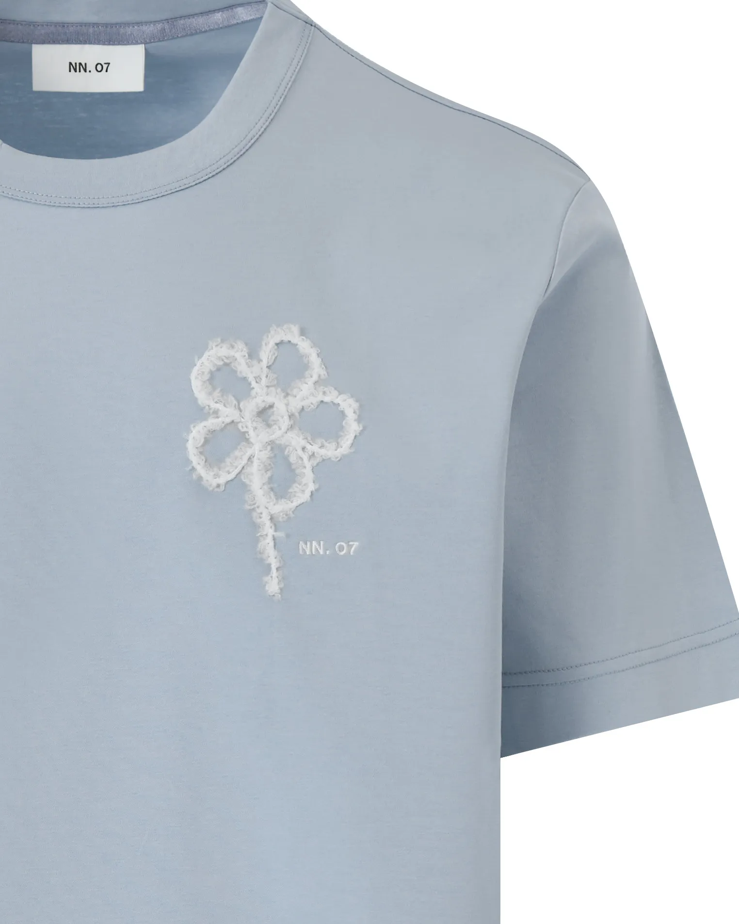 NN07 Pedro T-shirt KM Blauw 103168-001-L