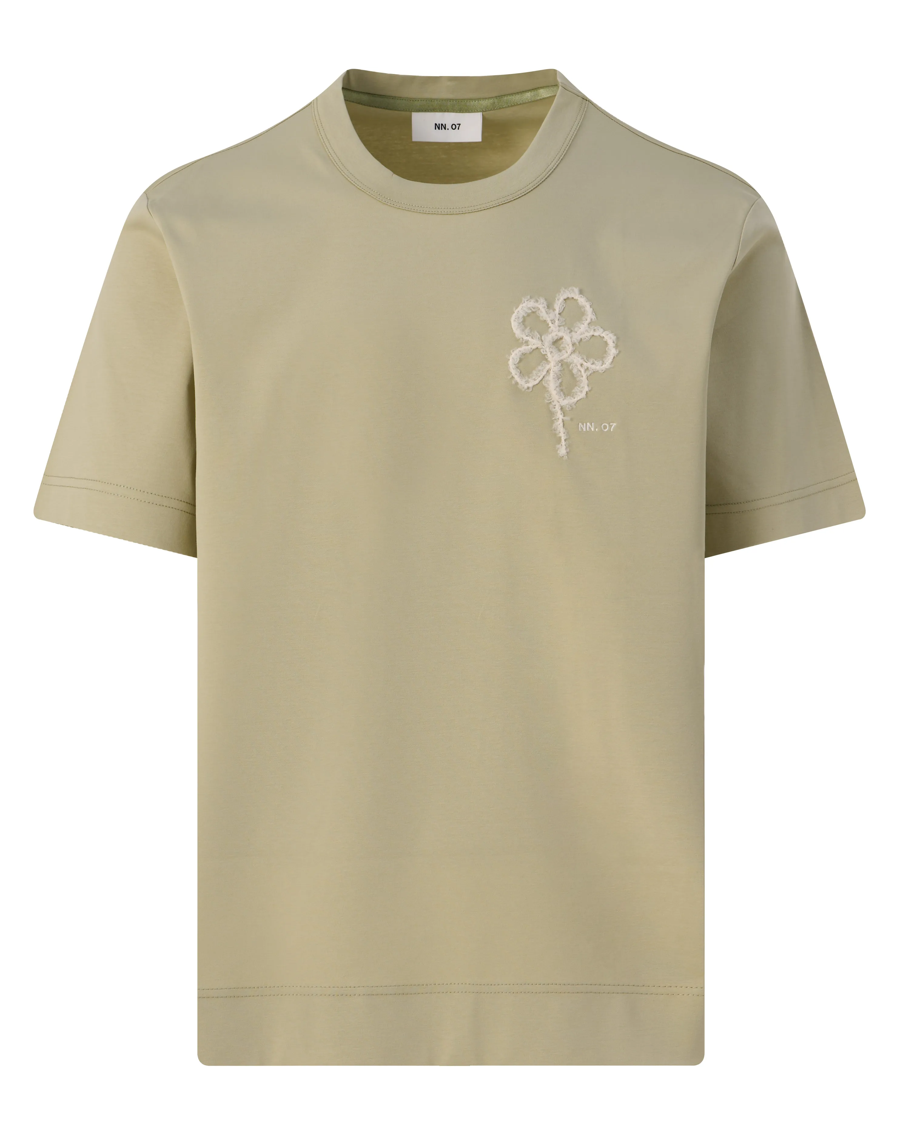 NN07 Pedro T-shirt KM Groen 103169-001-L