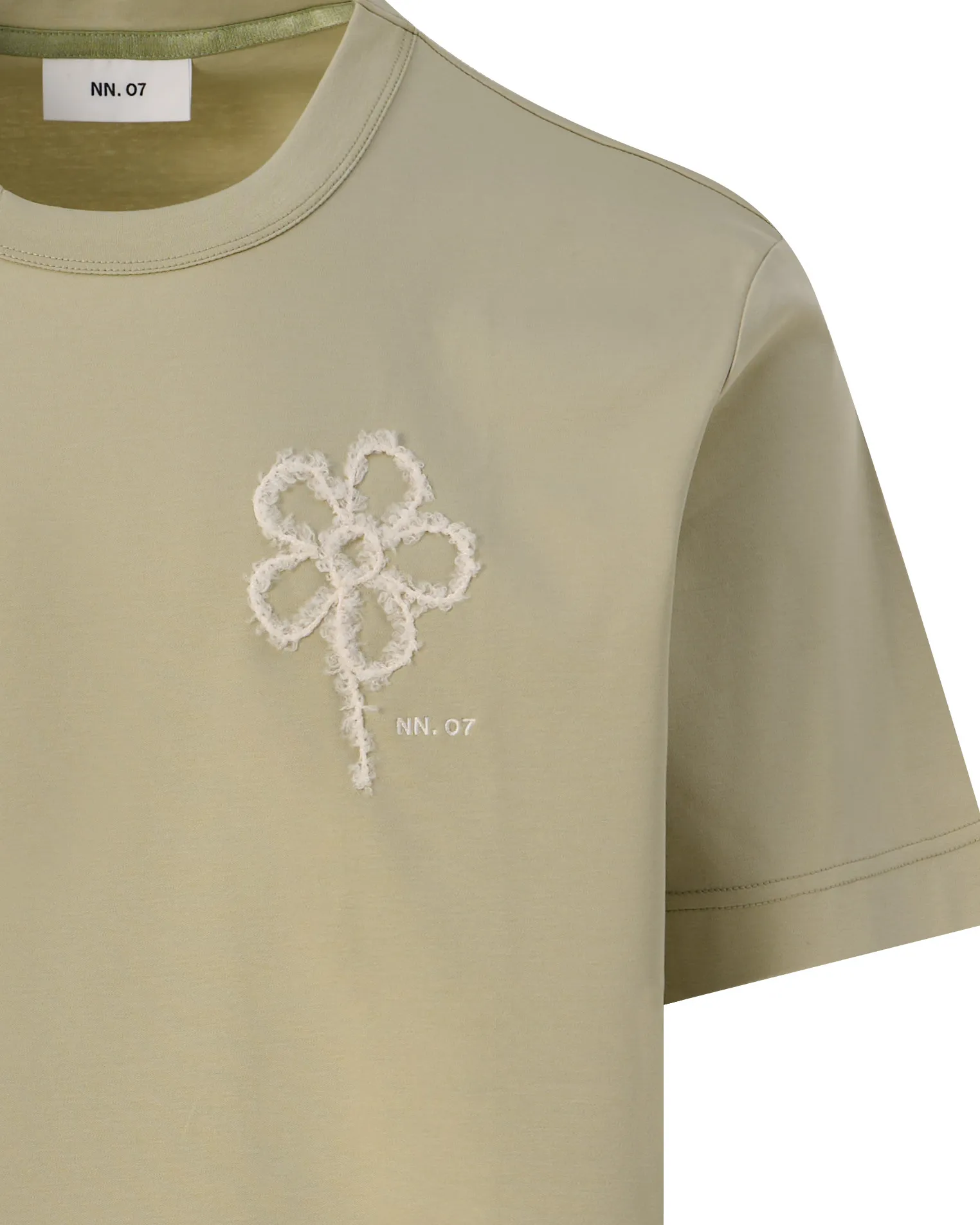 NN07 Pedro T-shirt KM Groen 103169-001-L