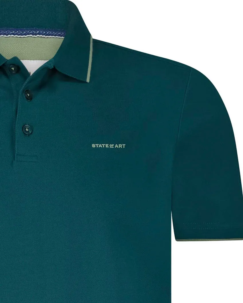 State of Art Polo SS Kobalt 103227-001-4XL
