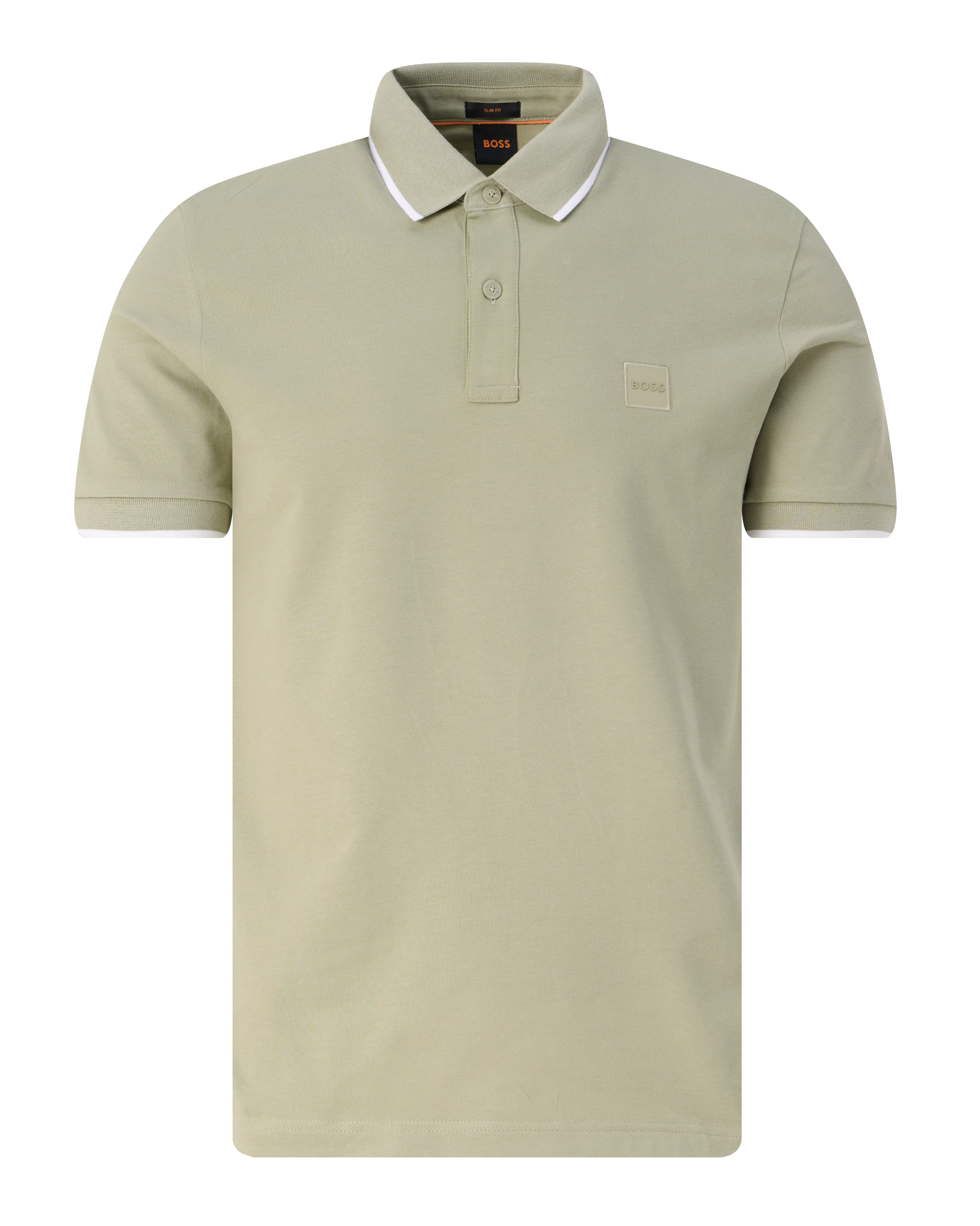 Boss Casual Passertip Polo SS Groen 103241-001-L