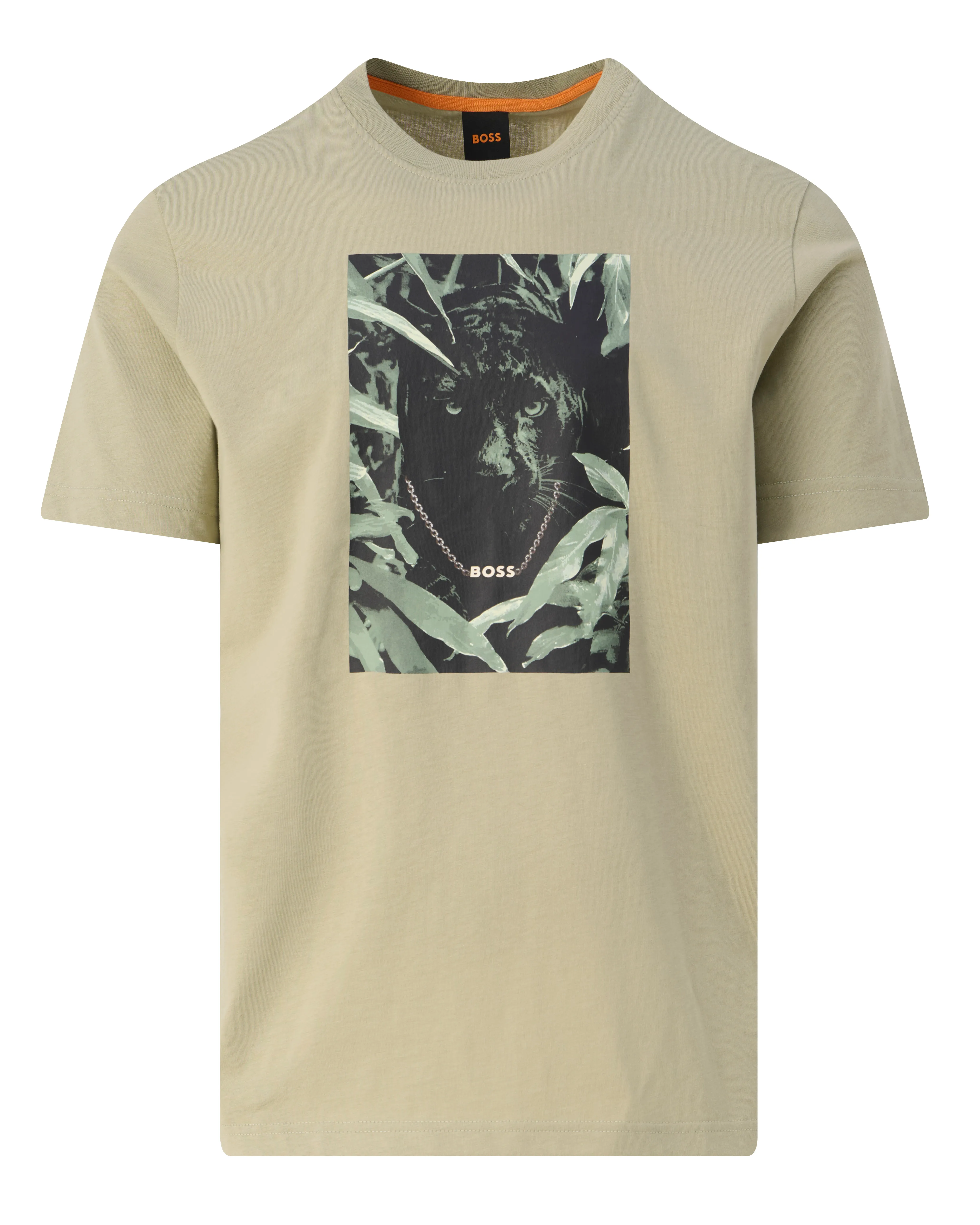 Boss Casual T-shirt SS Groen 103255-001-L