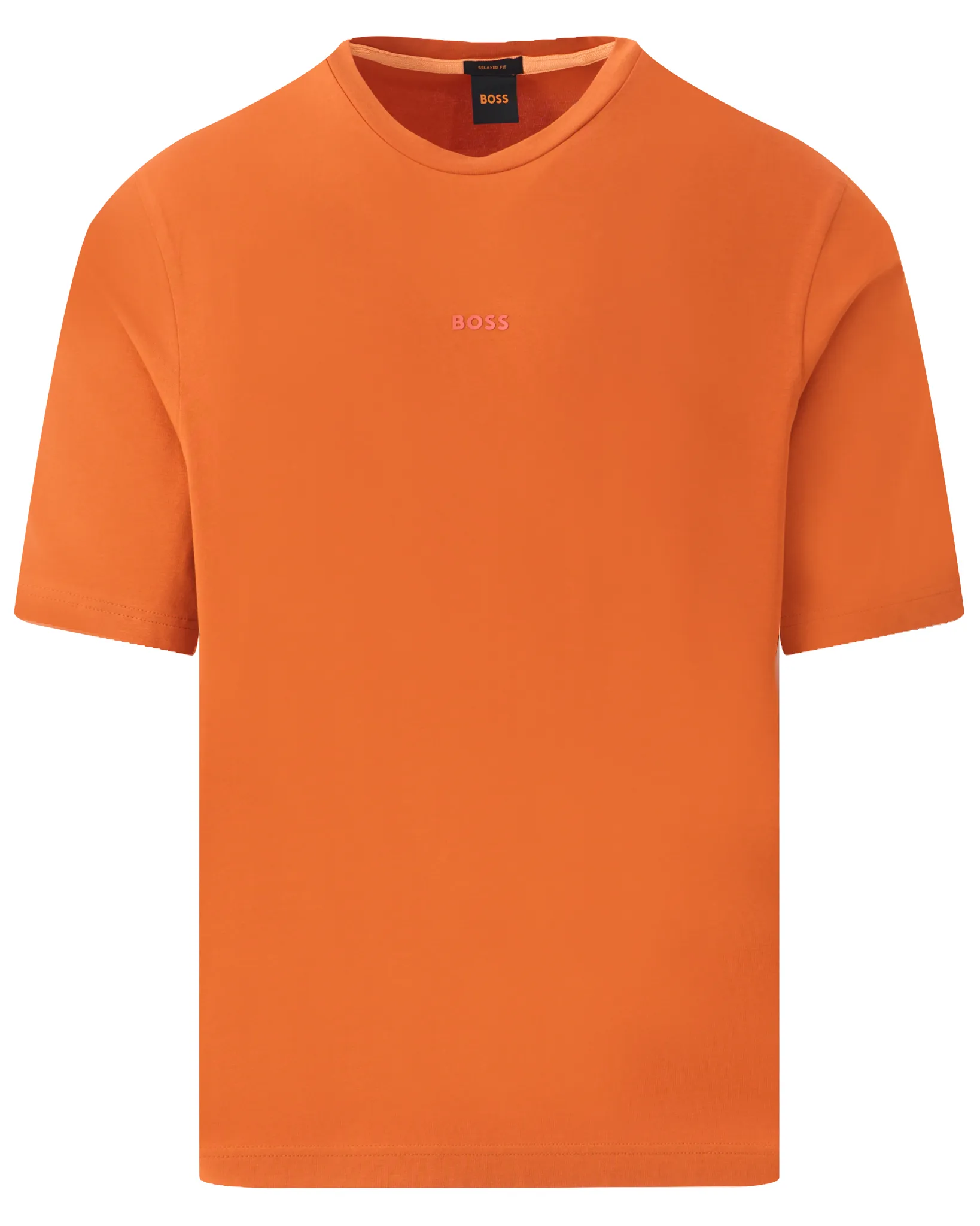 Boss Casual T-shirt Korte mouw Oranje 103258-001-XL