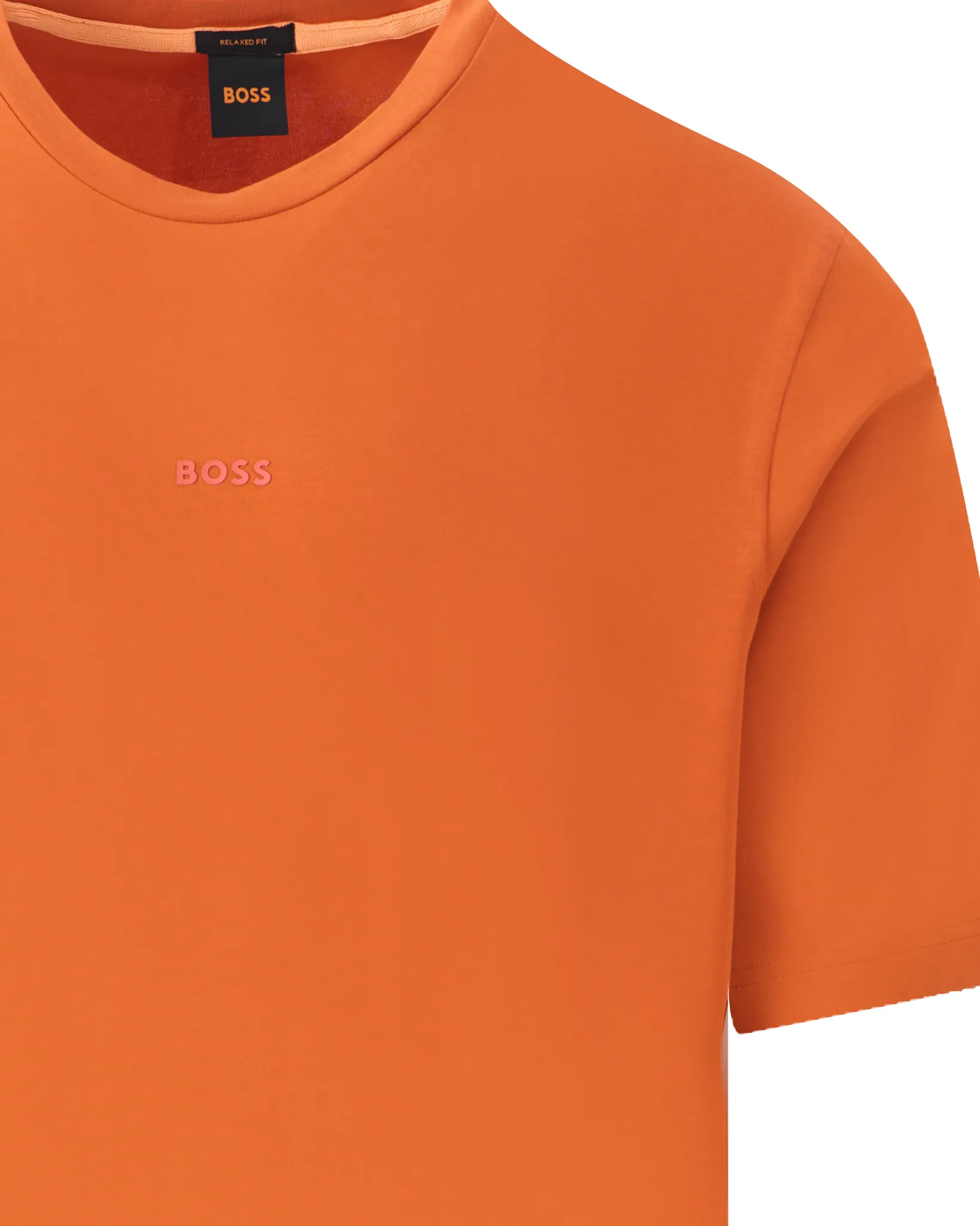 Boss Casual T-shirt Korte mouw Oranje 103258-001-XL