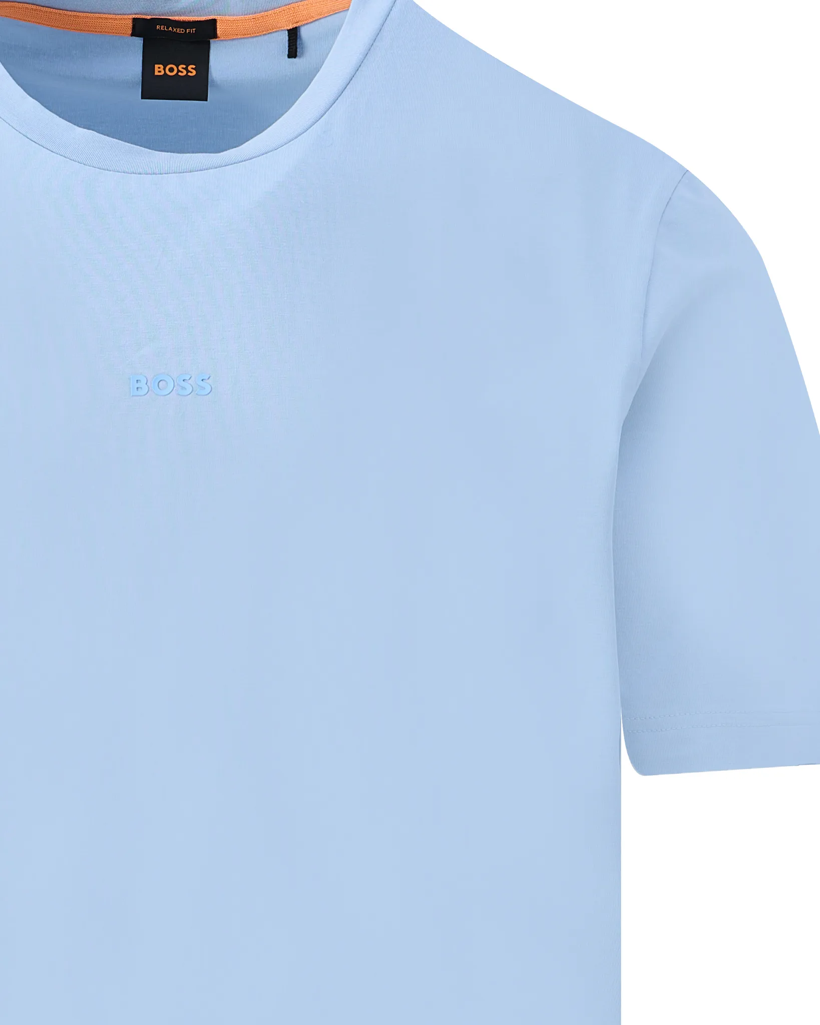 Boss Casual T-shirt Korte mouw Blauw 103259-001-L