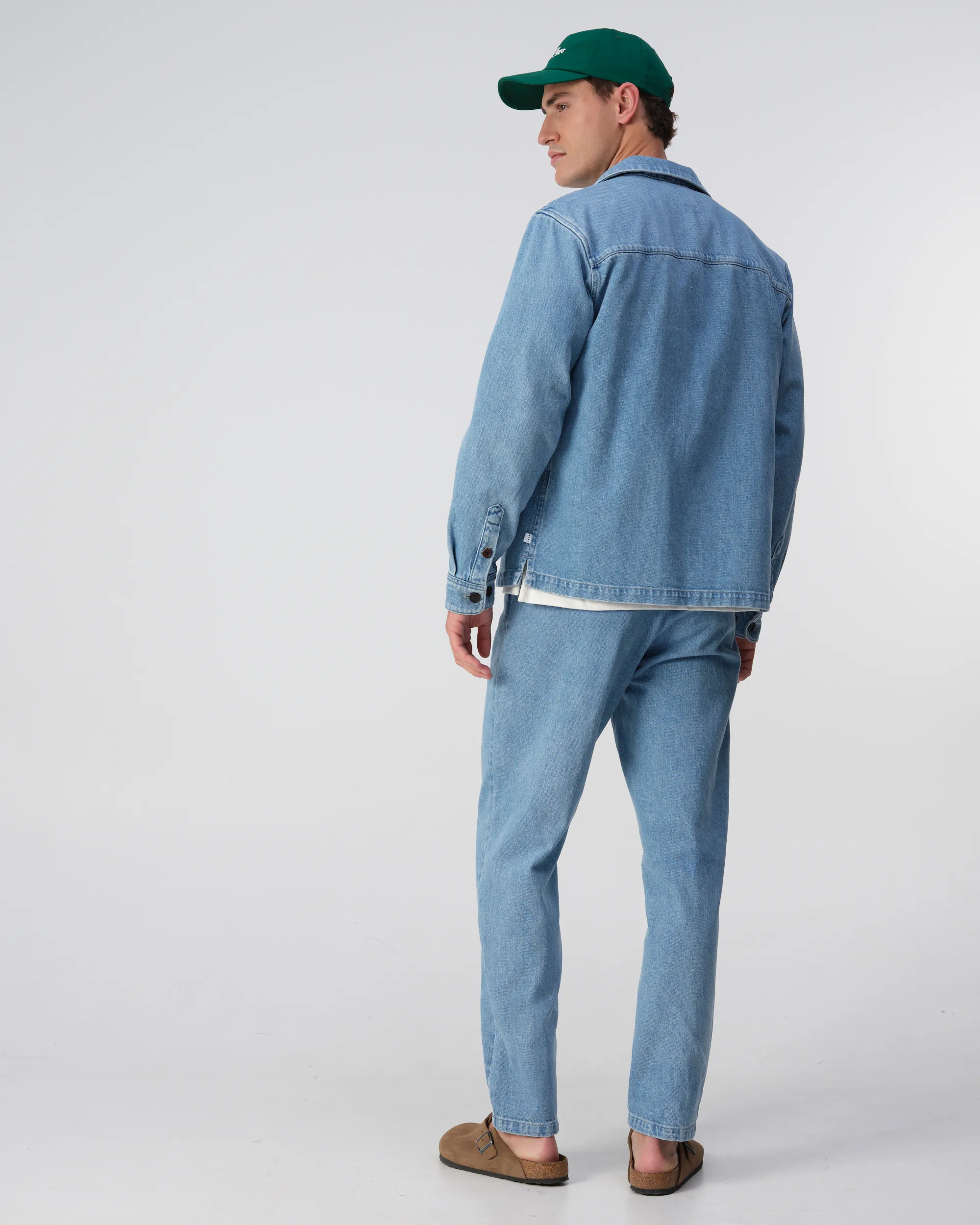 J.C. RAGS Roux Overshirt  Light Blue 103286-001-L