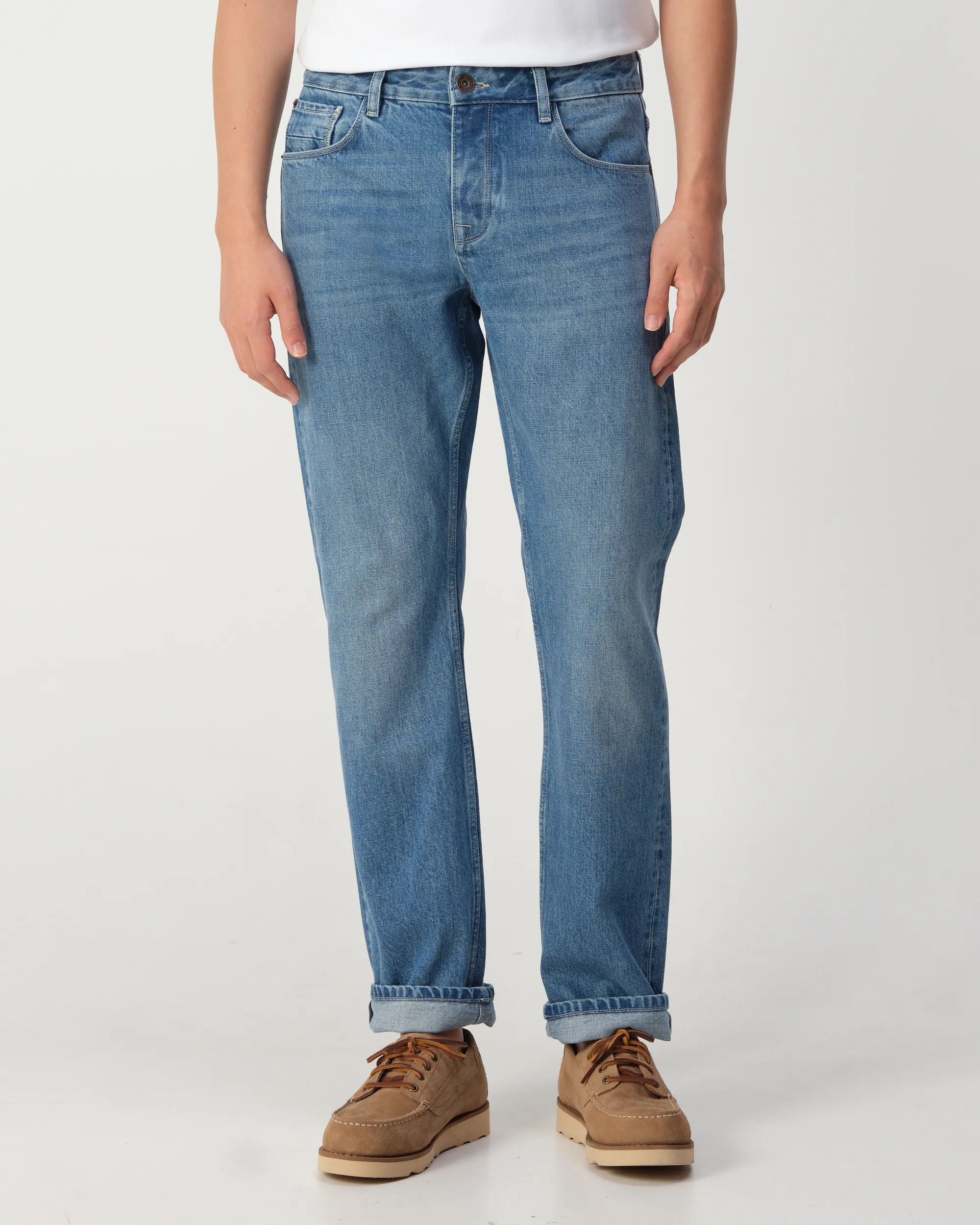 J.C. RAGS - Jeans Jaden Selvedge Authentic Blue Used 103305-001-29/32