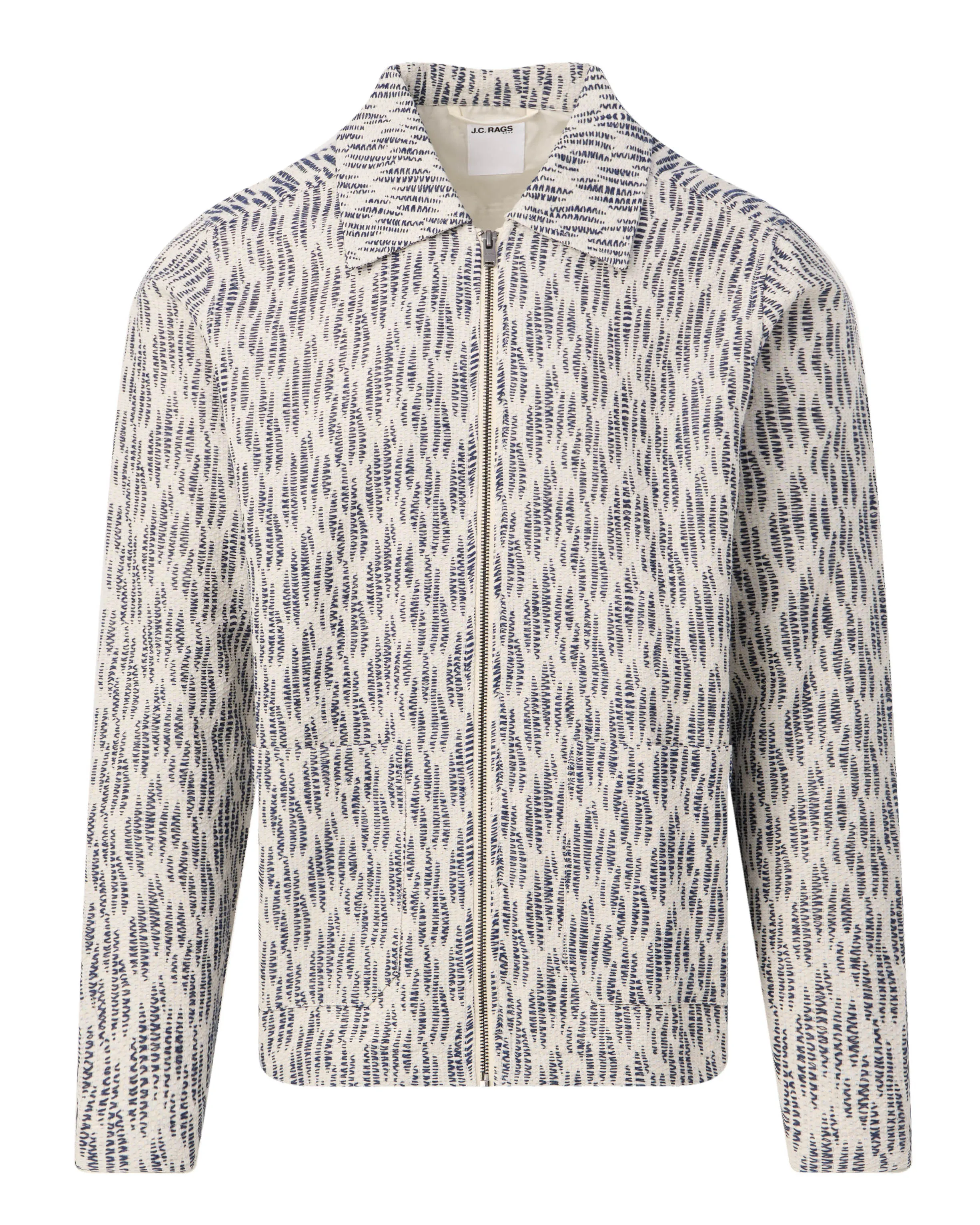 J.C. RAGS - Overshirt Benji Waves Sky Captain dessin 103314-001-L