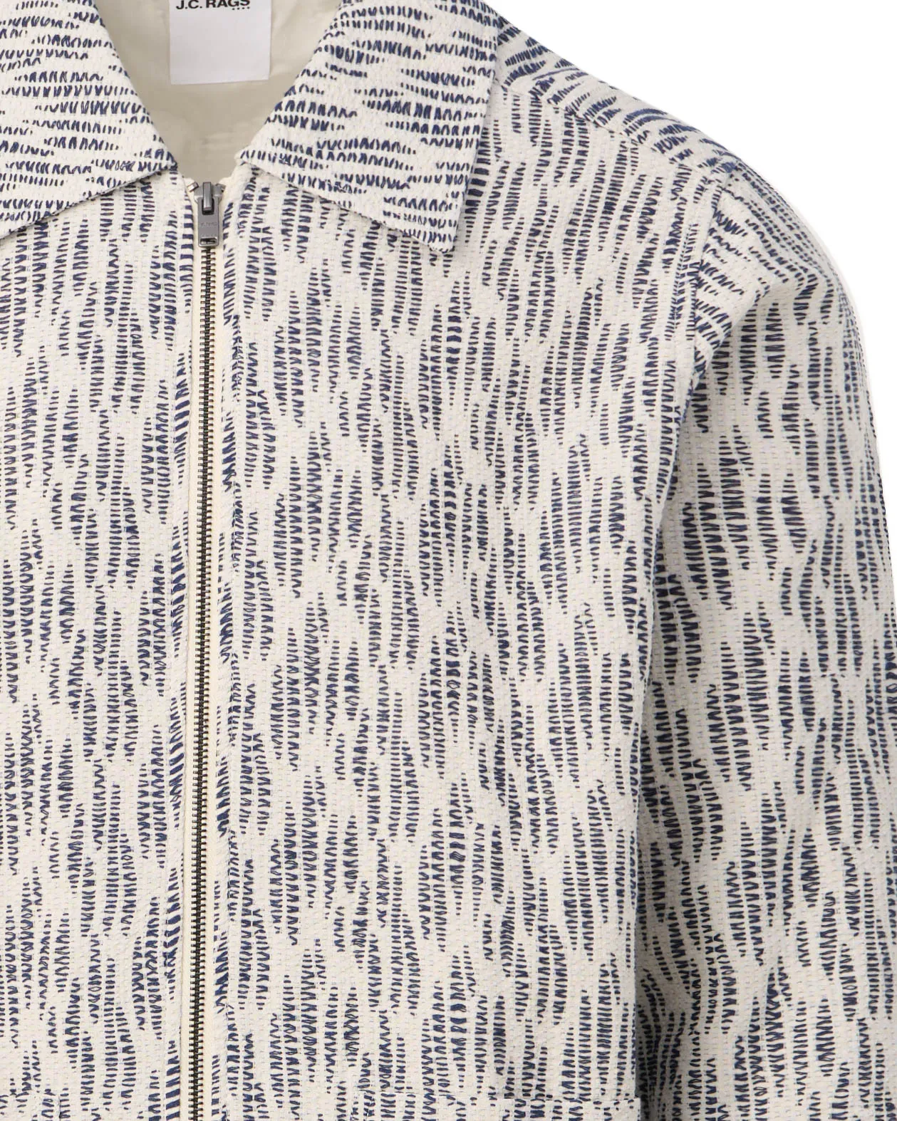 J.C. RAGS - Overshirt Benji Waves Sky Captain dessin 103314-001-L