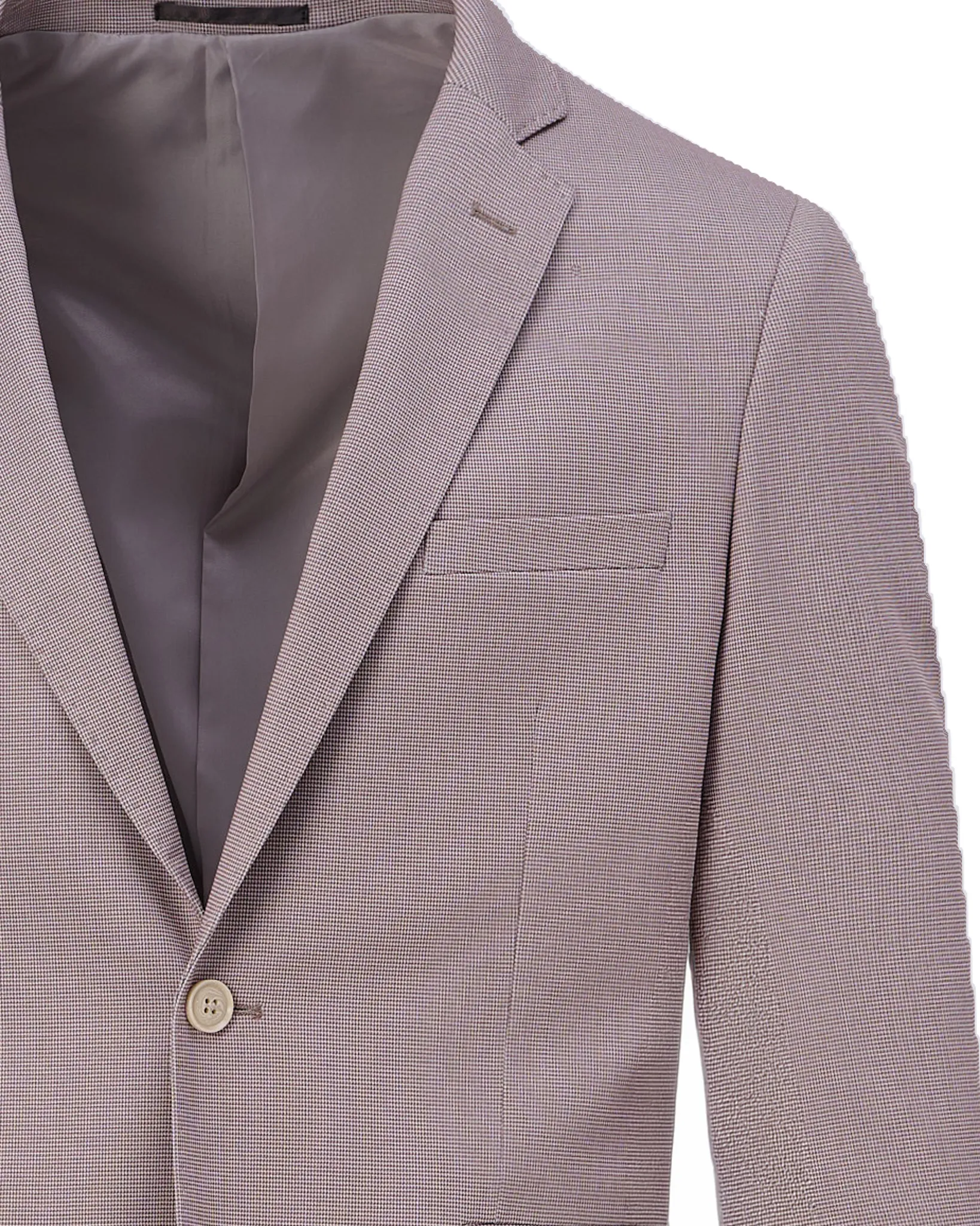 Runway PARTY - Mix & match jacket Romeo Beige kleine ruit 103323-001-46