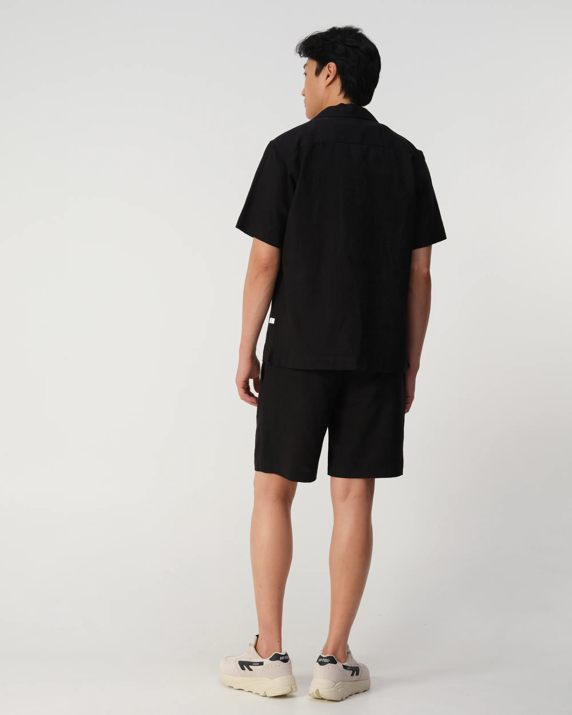 J.C. RAGS Andy Jacquard Short  Zwart dessin 103326-001-L