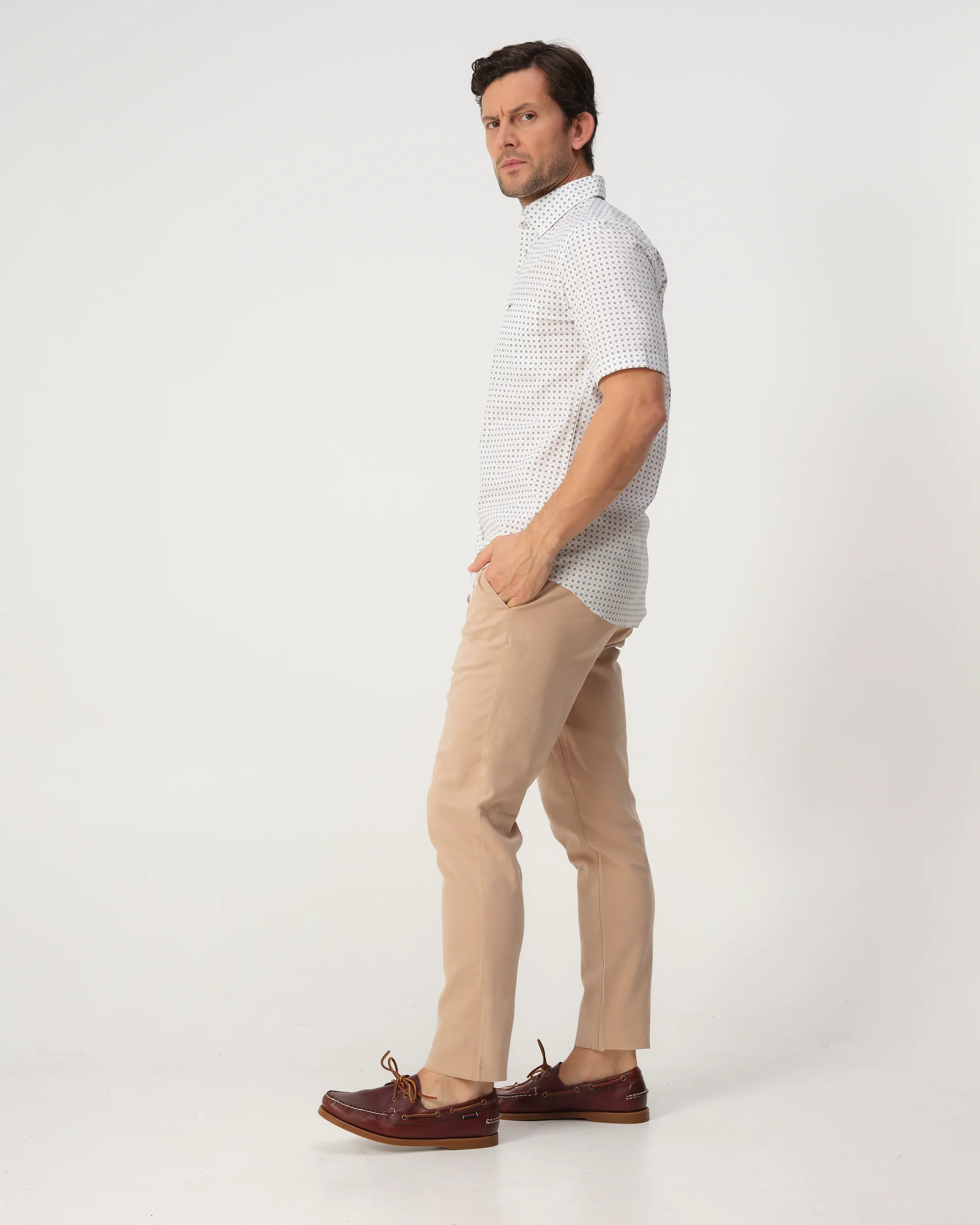 Campbell Ranger Casual Overhemd Misteltoe green 103383-003-L