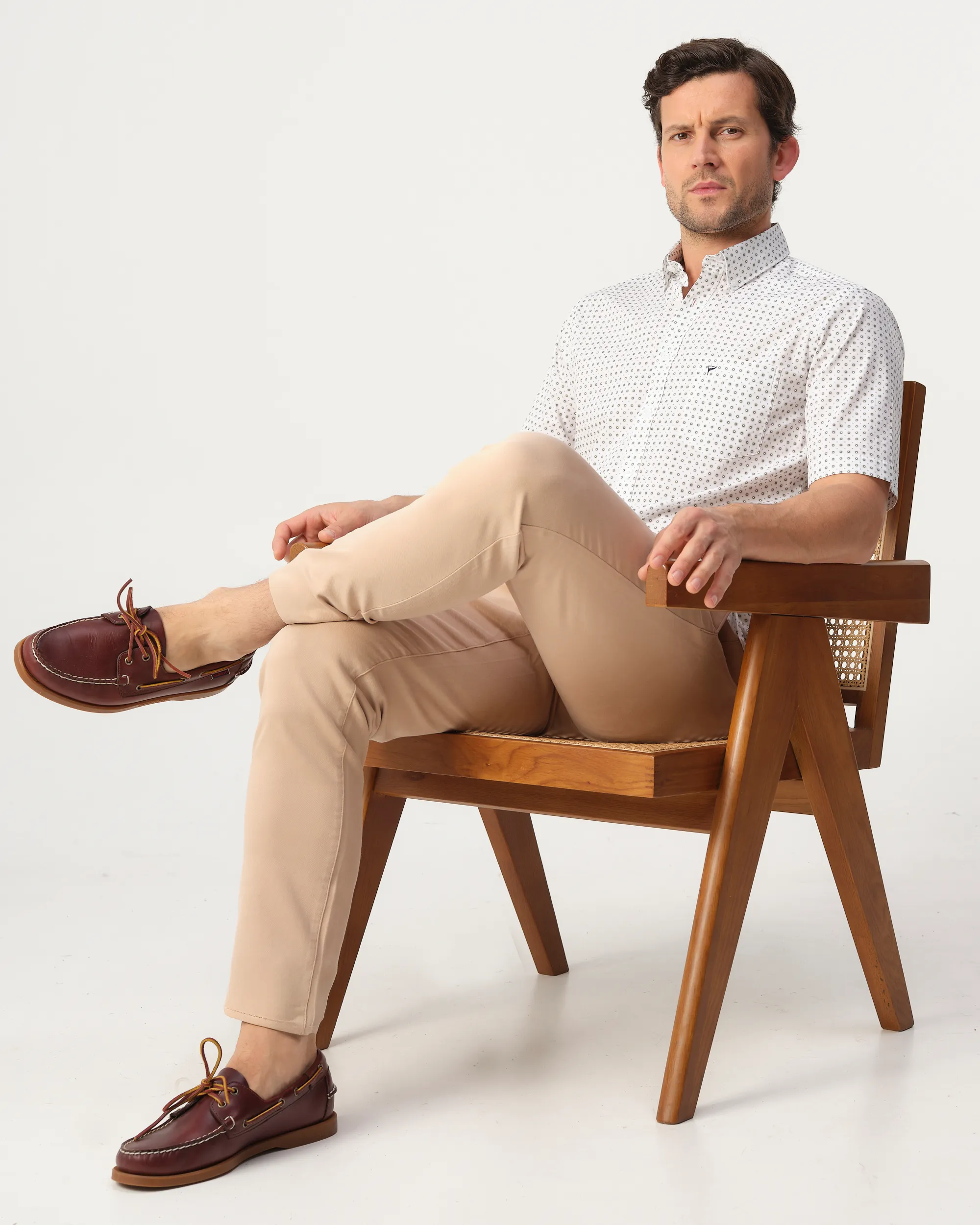 Campbell Ranger Casual Overhemd Misteltoe green 103383-003-L