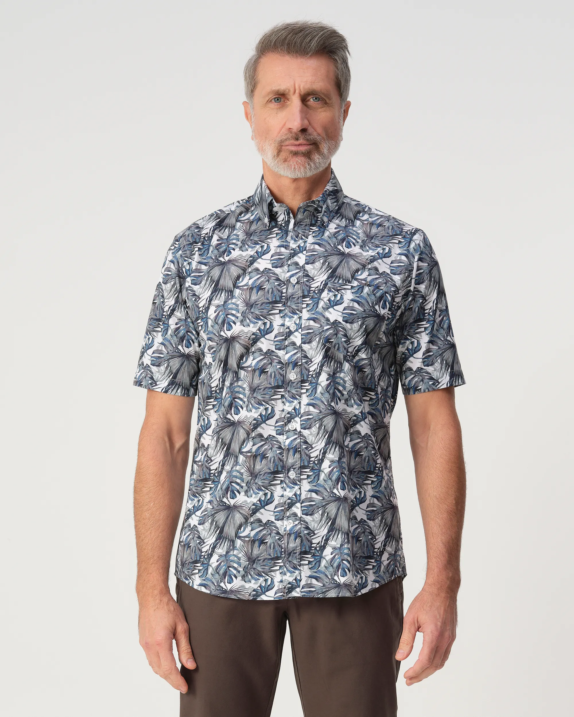 Campbell Ranger Casual Overhemd True Navy 103388-001-L