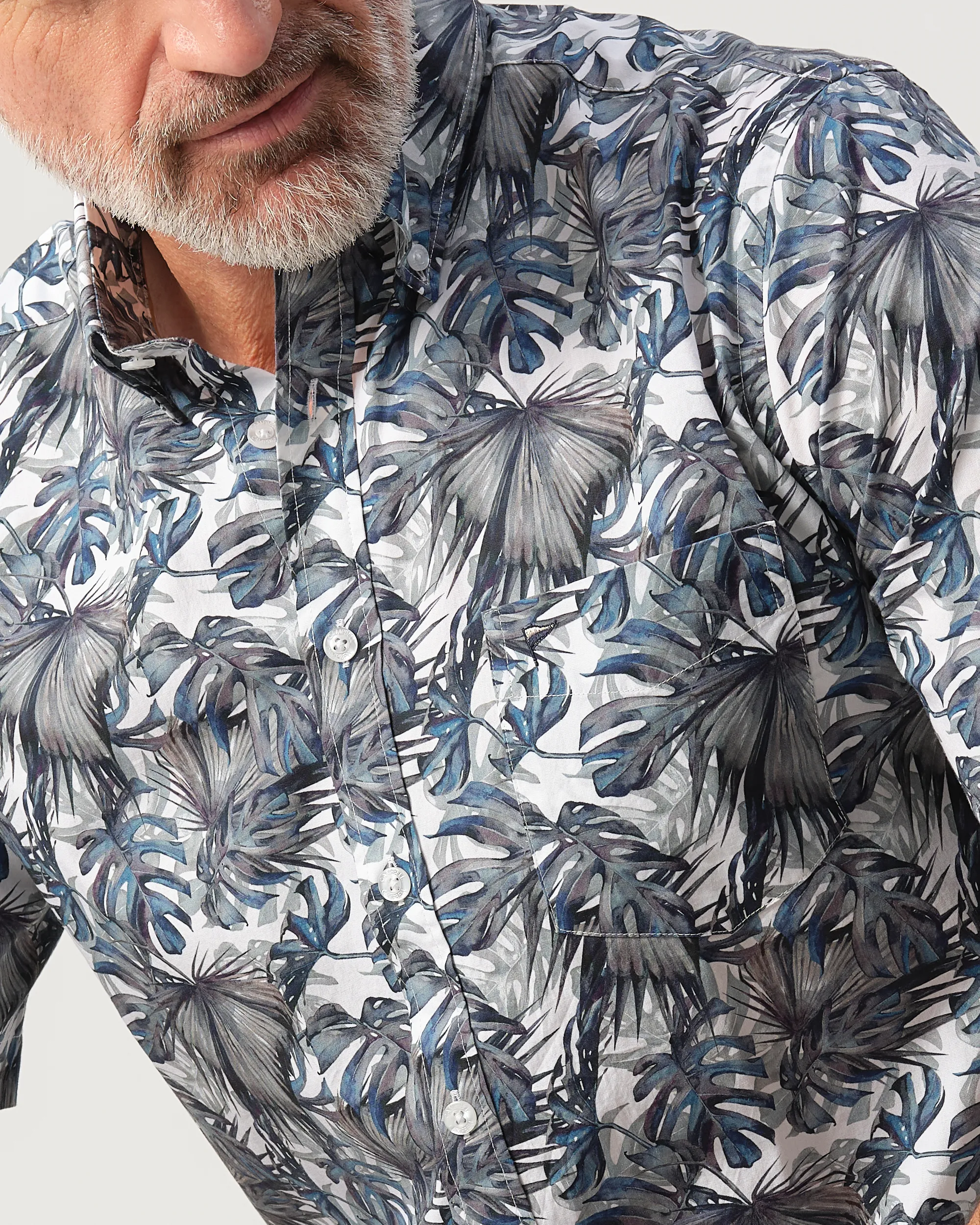 Campbell Ranger Casual Overhemd True Navy 103388-001-L