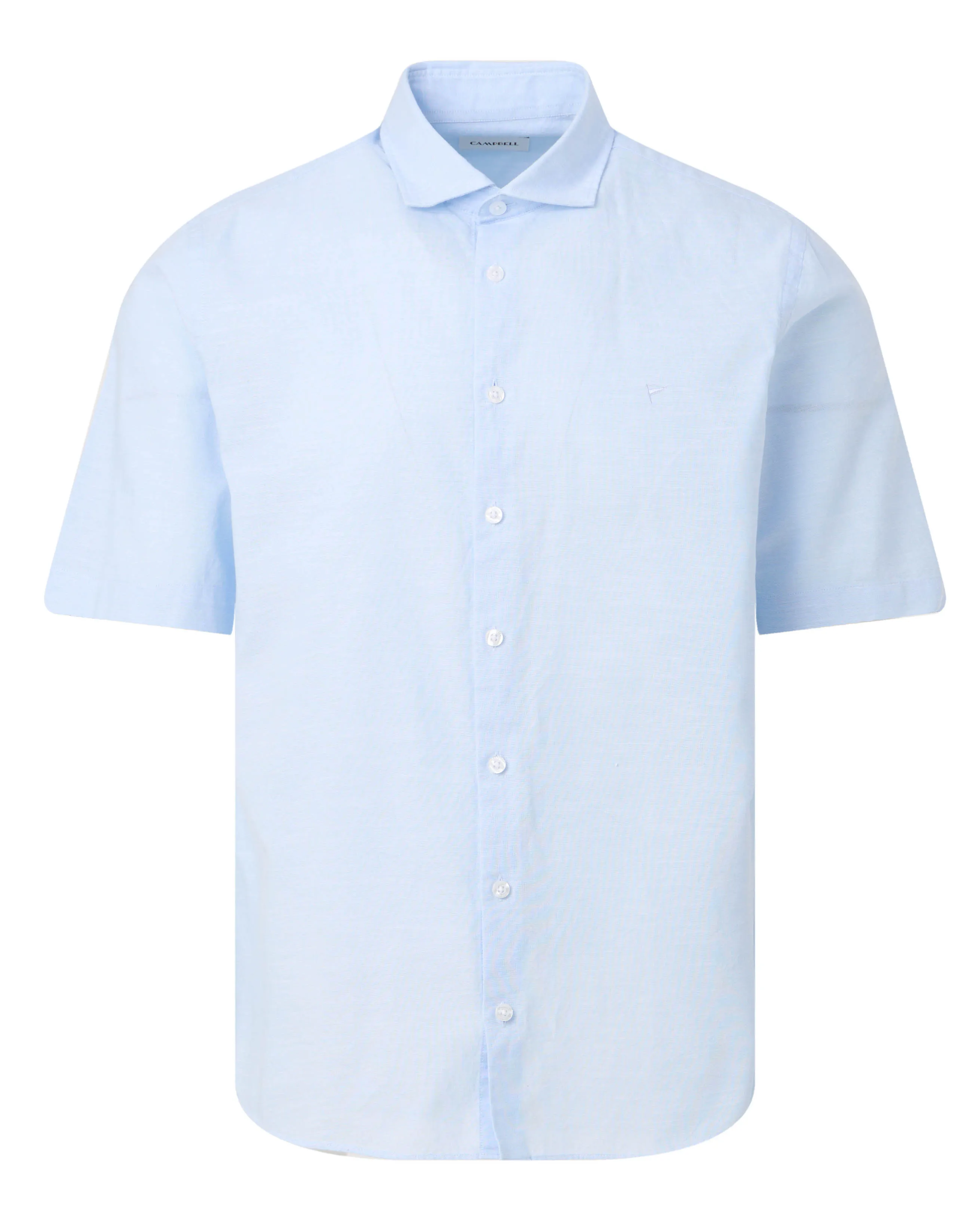 Campbell Colby Casual Overhemd Chambray Blue 103389-002-L