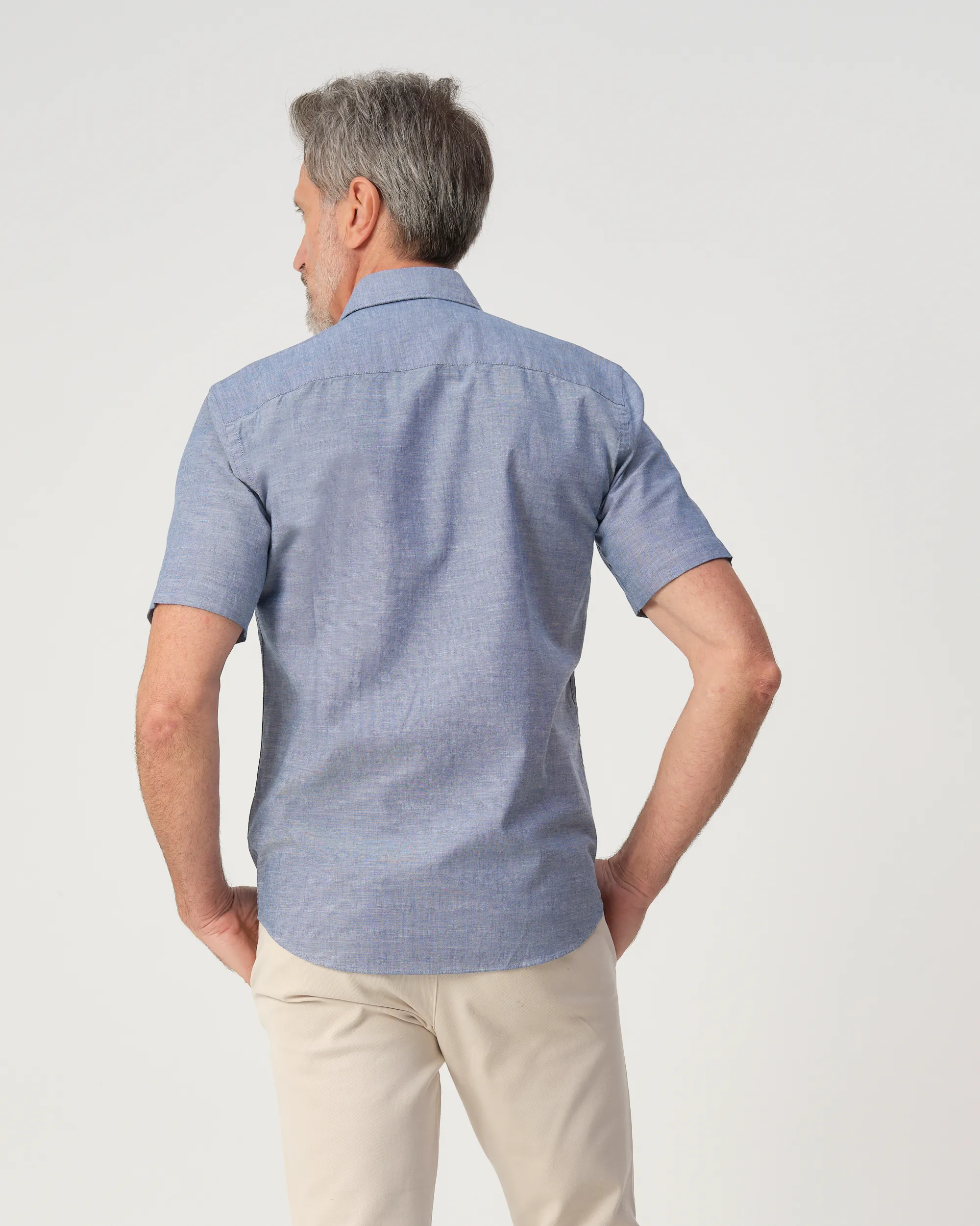 Campbell Colby Casual Overhemd Navy peony  103389-003-L