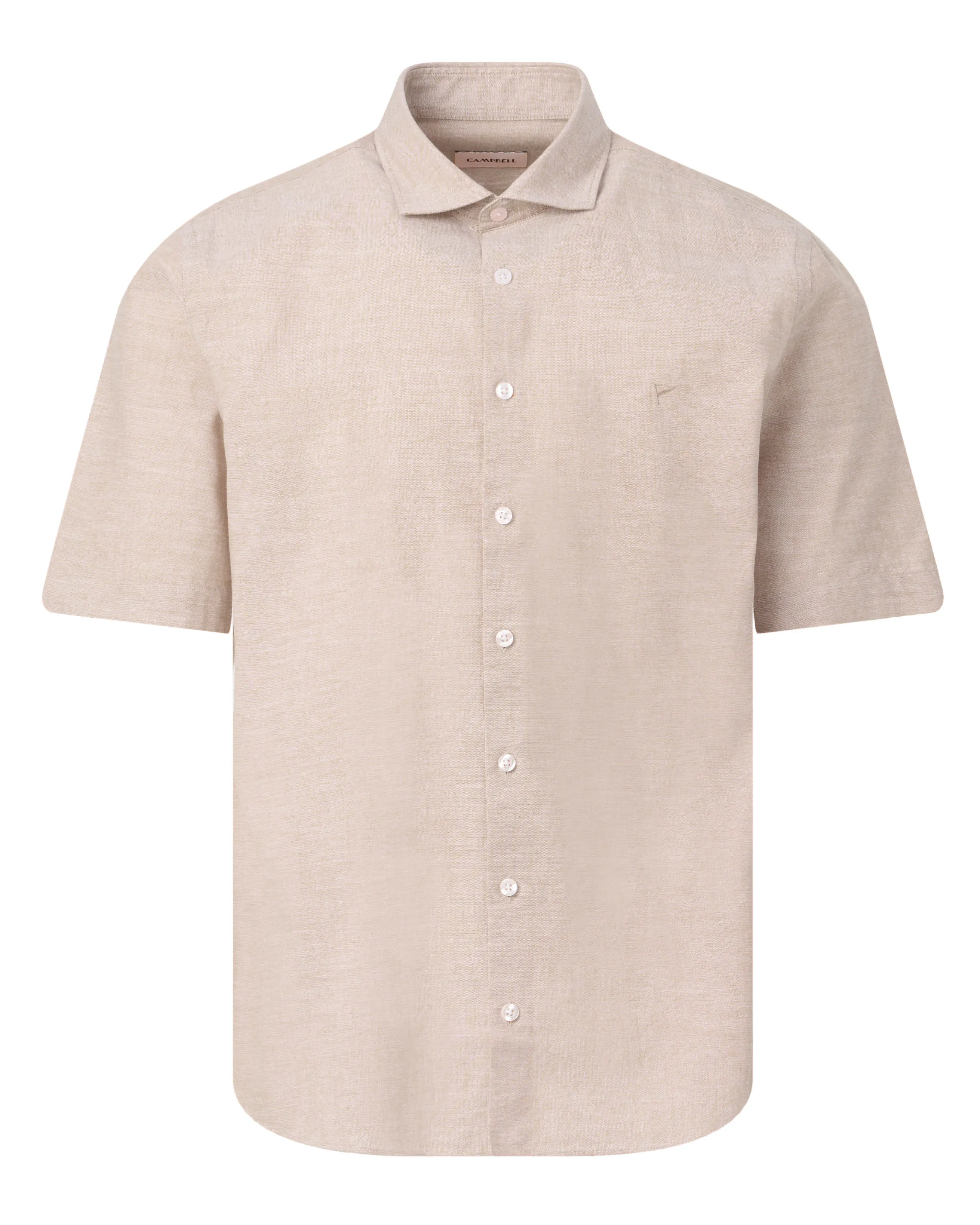 Campbell Colby Casual Overhemd Lemon Pepper beige 103389-006-L