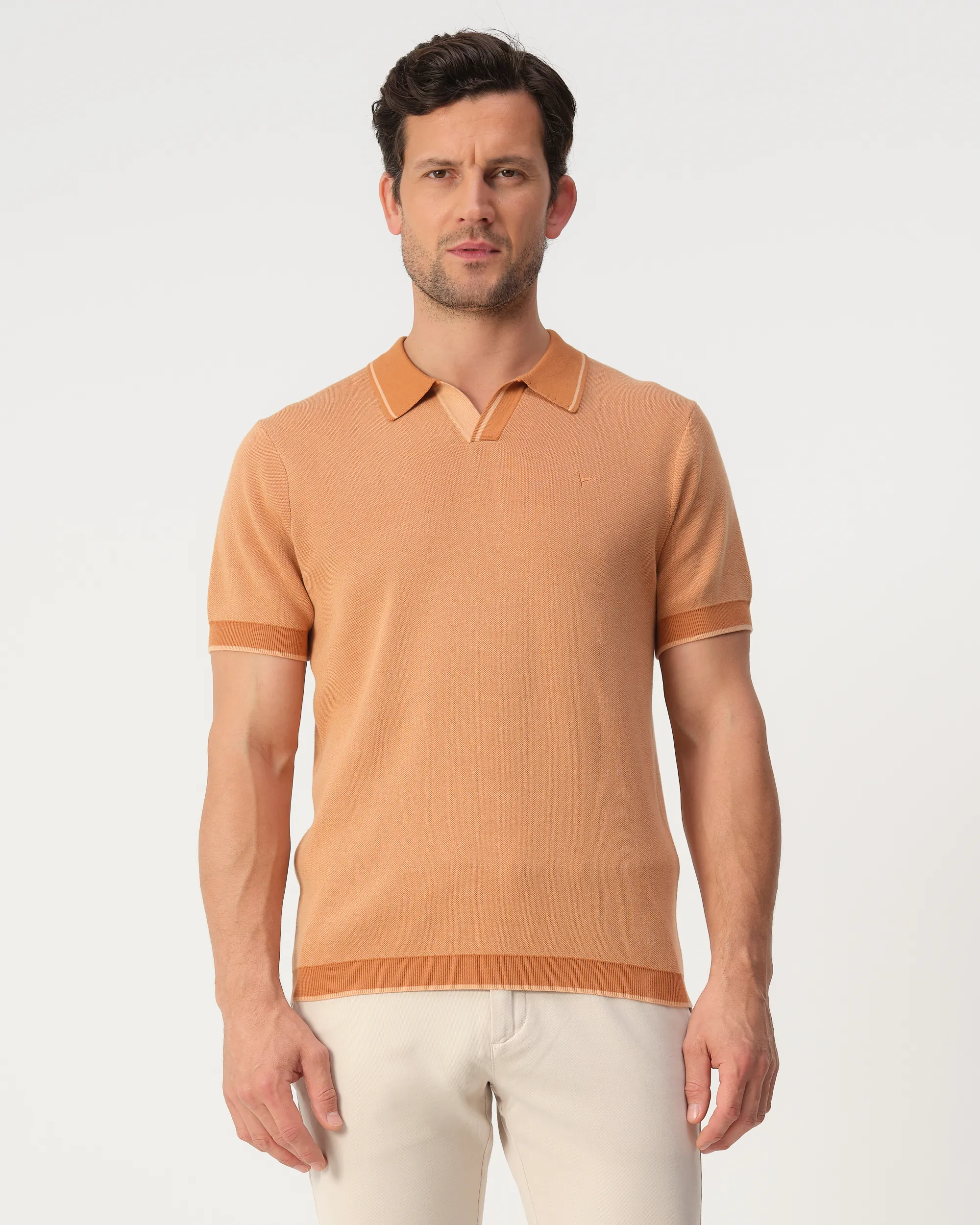 Campbell Perez Polo Bran orange brown 103447-004-L