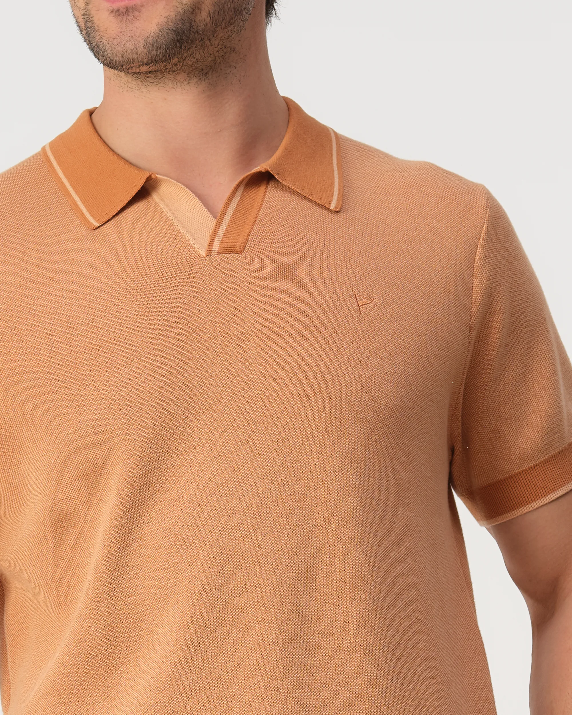 Campbell Perez Polo Bran orange brown 103447-004-L