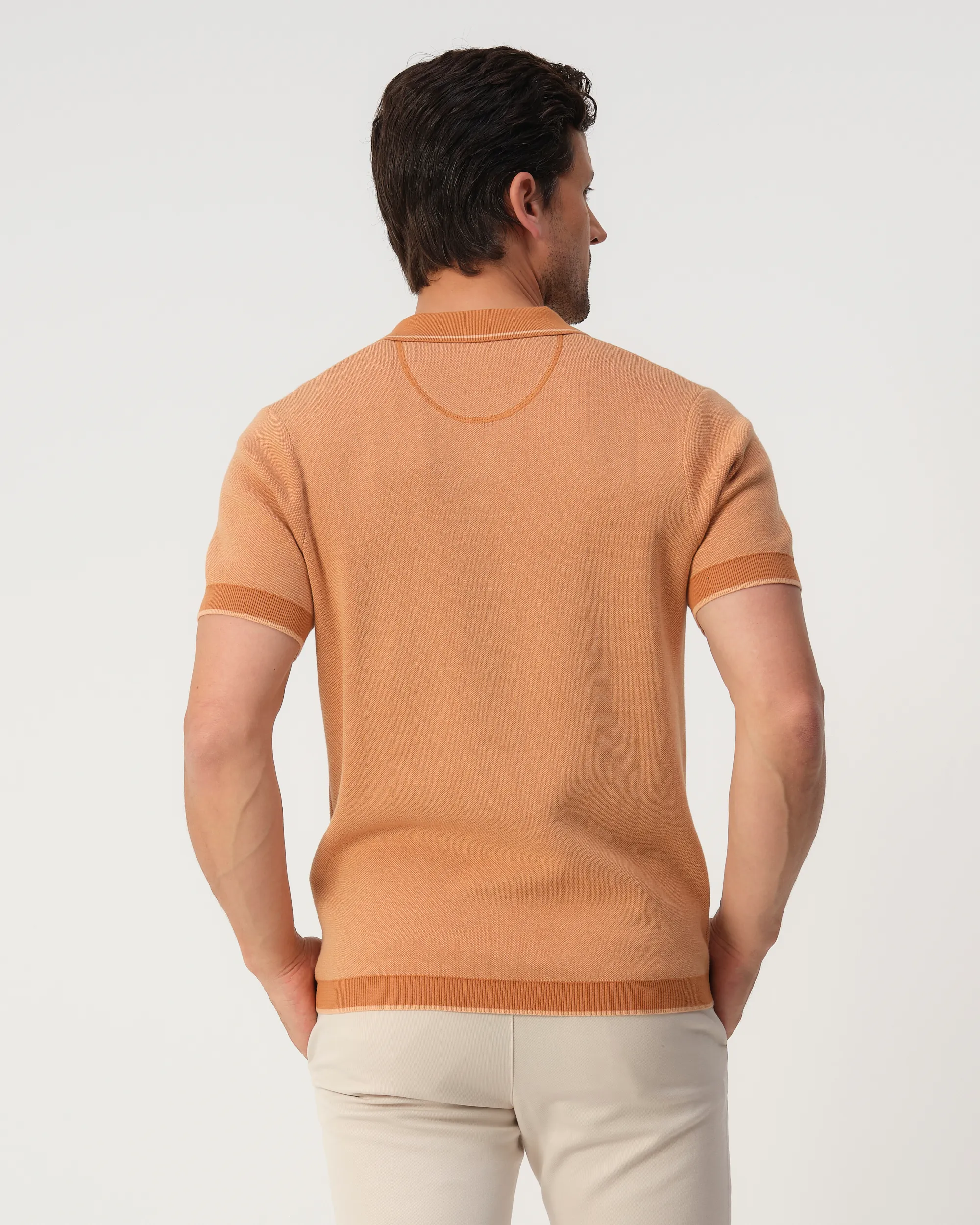 Campbell Perez Polo Bran orange brown 103447-004-L