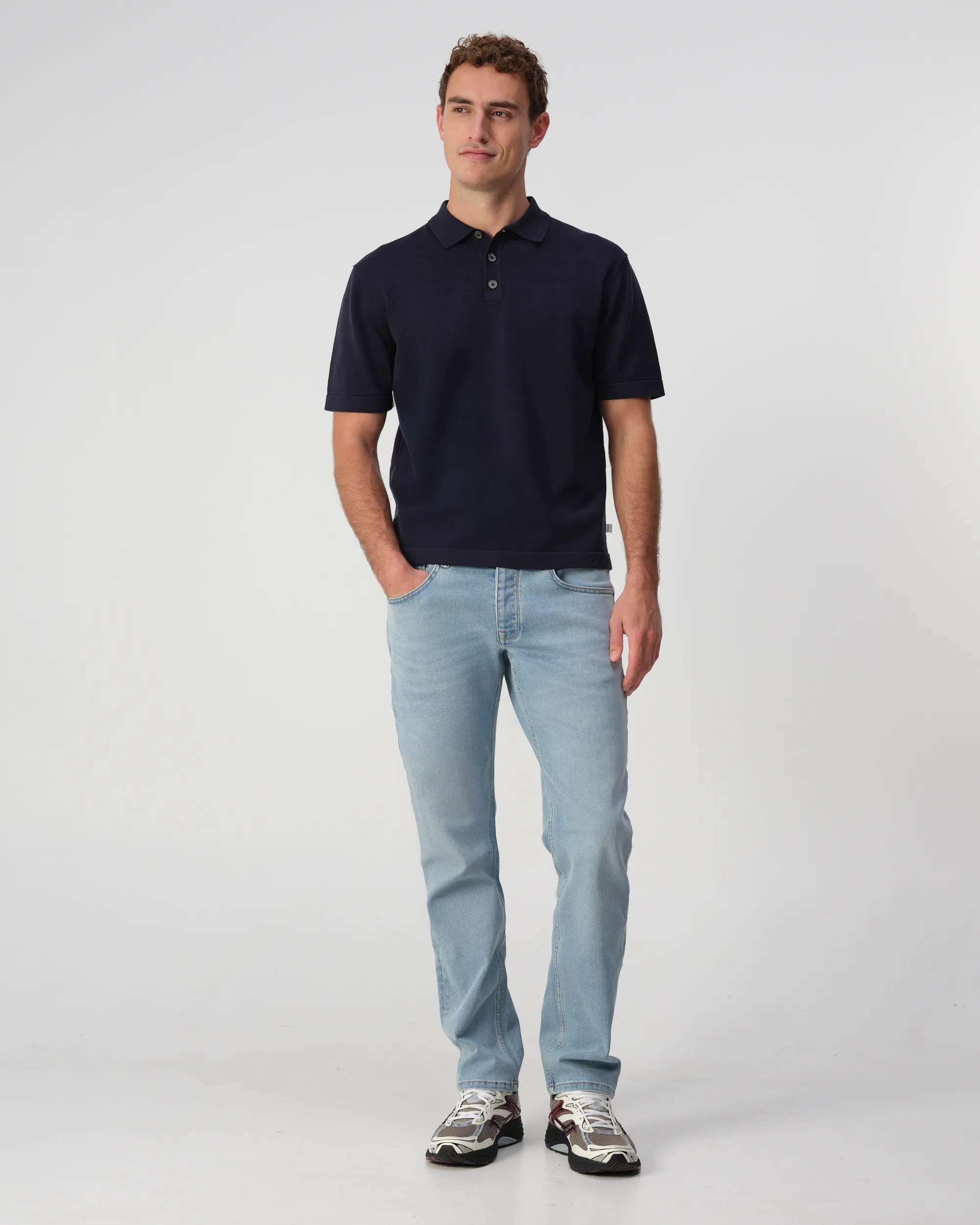 J.C. RAGS Alvie Polo Sky Captain 103450-002-L