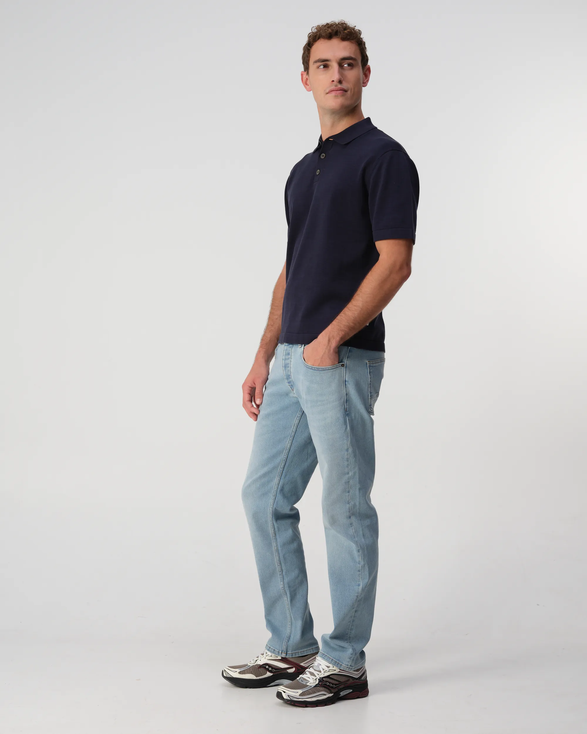 J.C. RAGS Alvie Polo Sky Captain 103450-002-L