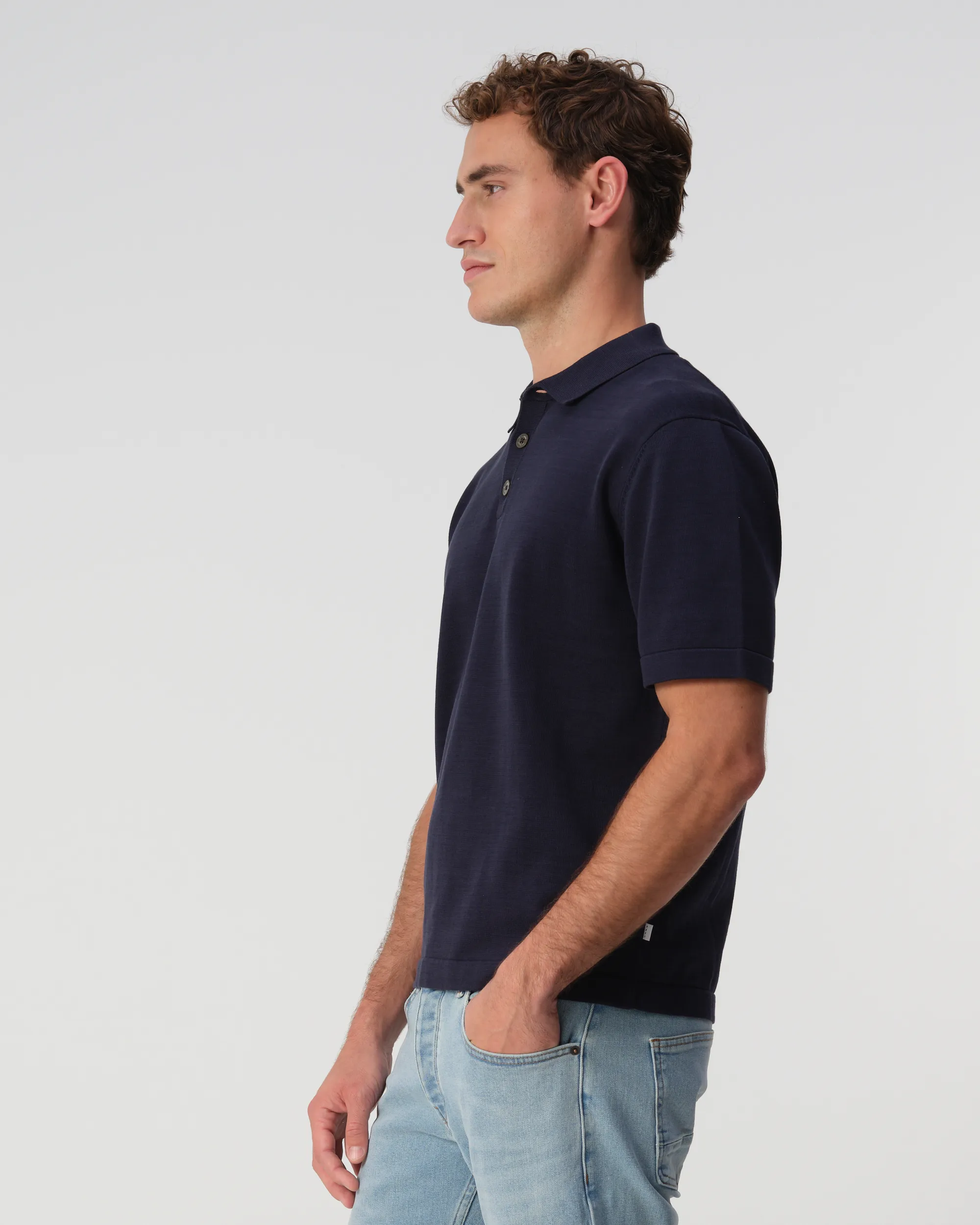 J.C. RAGS Alvie Polo Sky Captain 103450-002-L