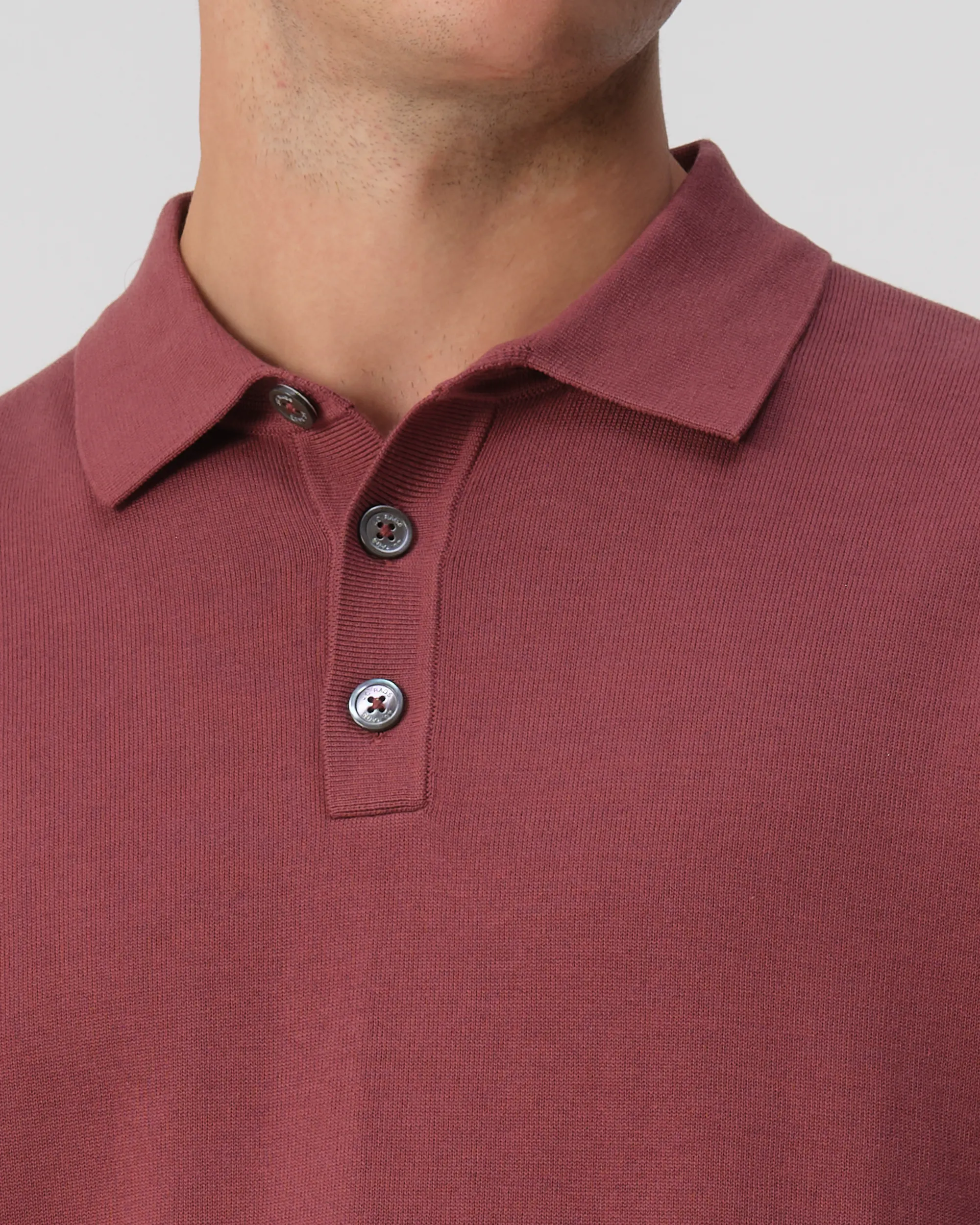 J.C. RAGS Alvie Polo Wild Ginger dark red 103450-005-L