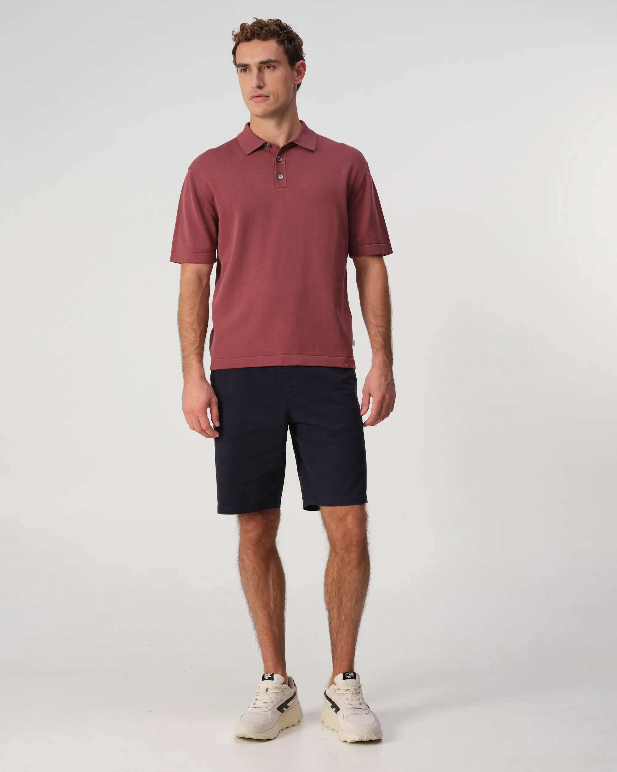 J.C. RAGS Alvie Polo Wild Ginger dark red 103450-005-L
