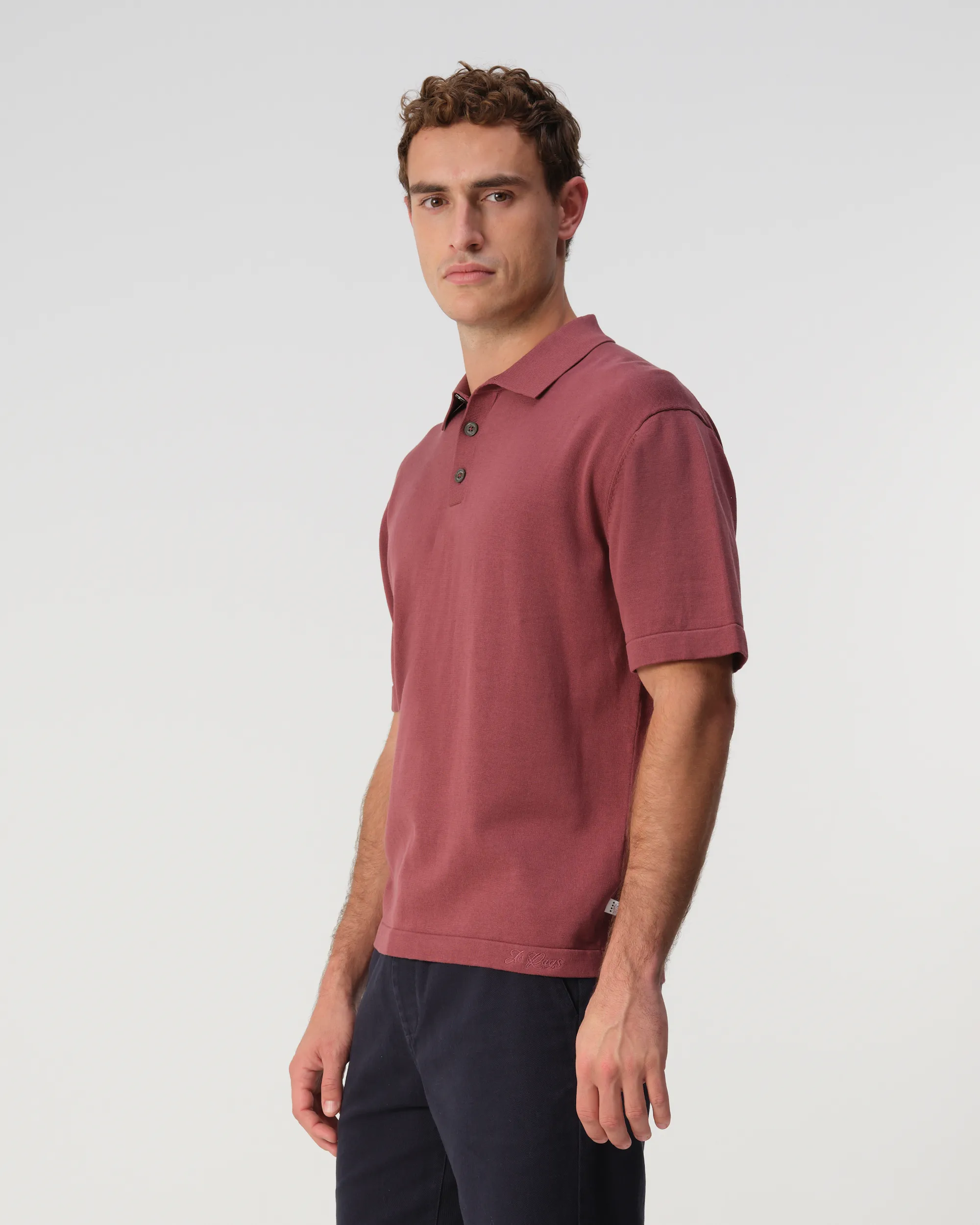 J.C. RAGS Alvie Polo Wild Ginger dark red 103450-005-L