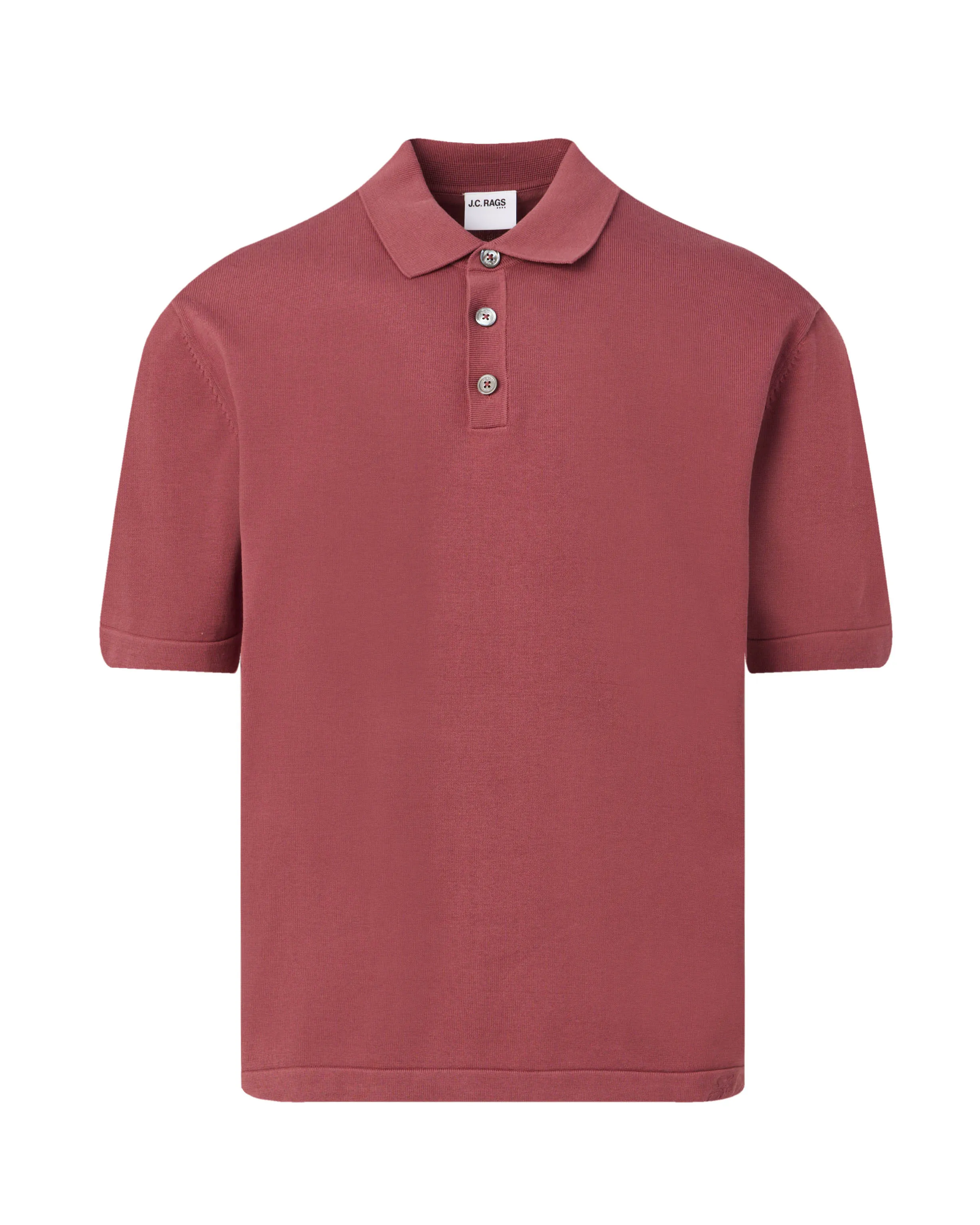 J.C. RAGS Alvie Polo Wild Ginger dark red 103450-005-L
