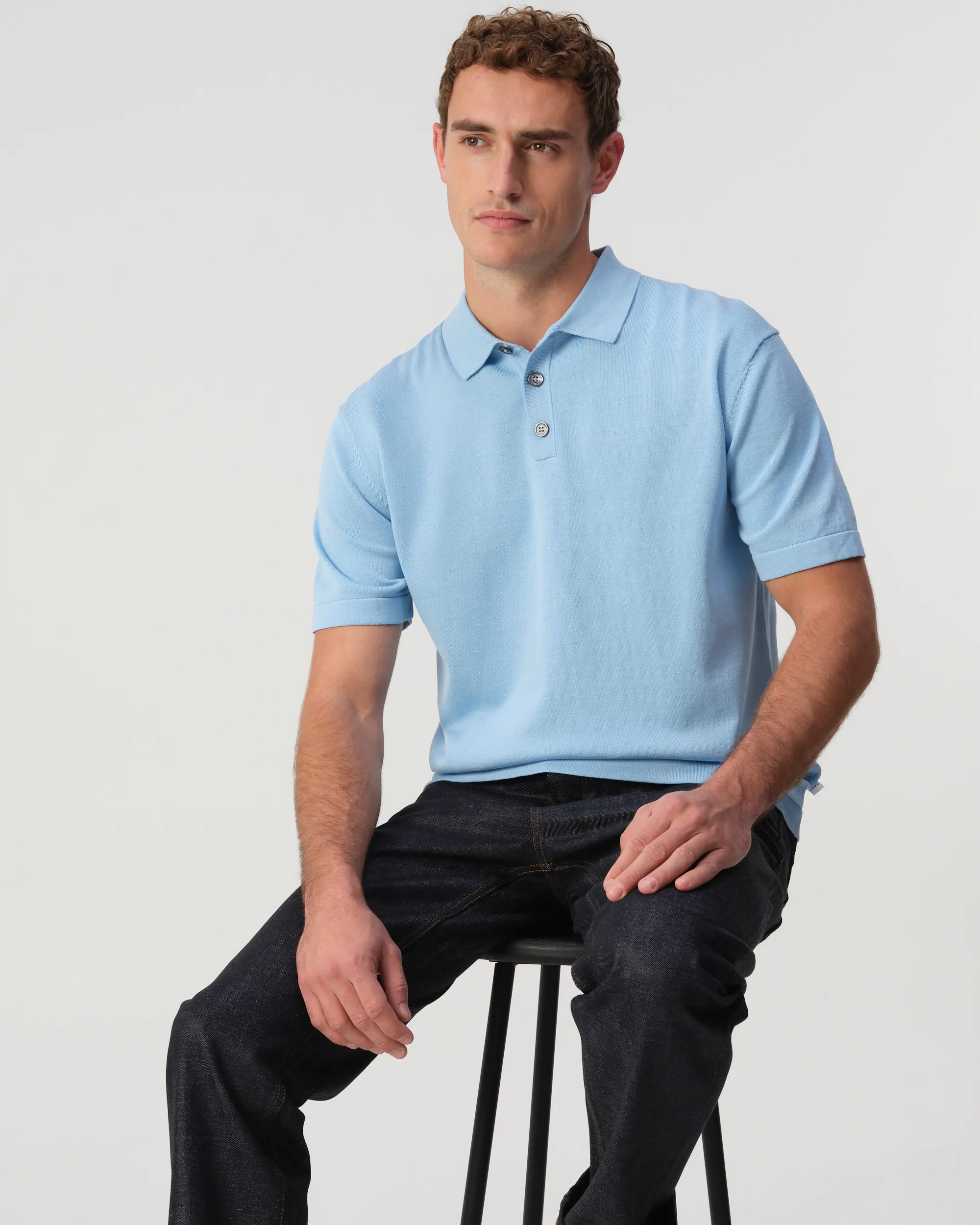 J.C. RAGS Alvie Polo Dutch Canal blue 103450-006-L