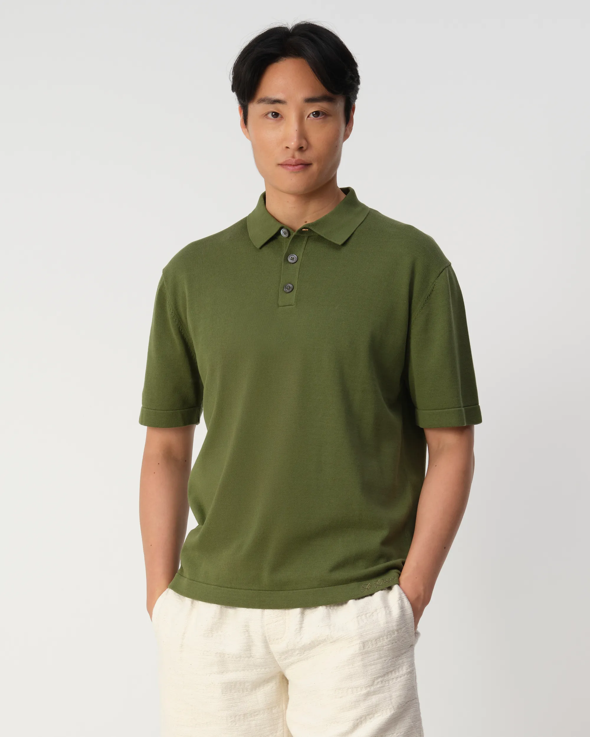 J.C. RAGS Alvie Polo Cypress green 103450-007-L