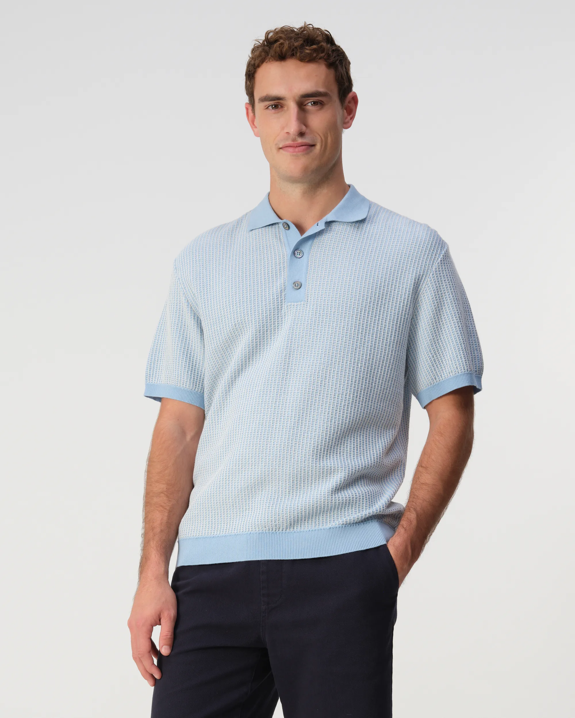 J.C. RAGS Dale Polo Dutch Canal blue 103463-003-L