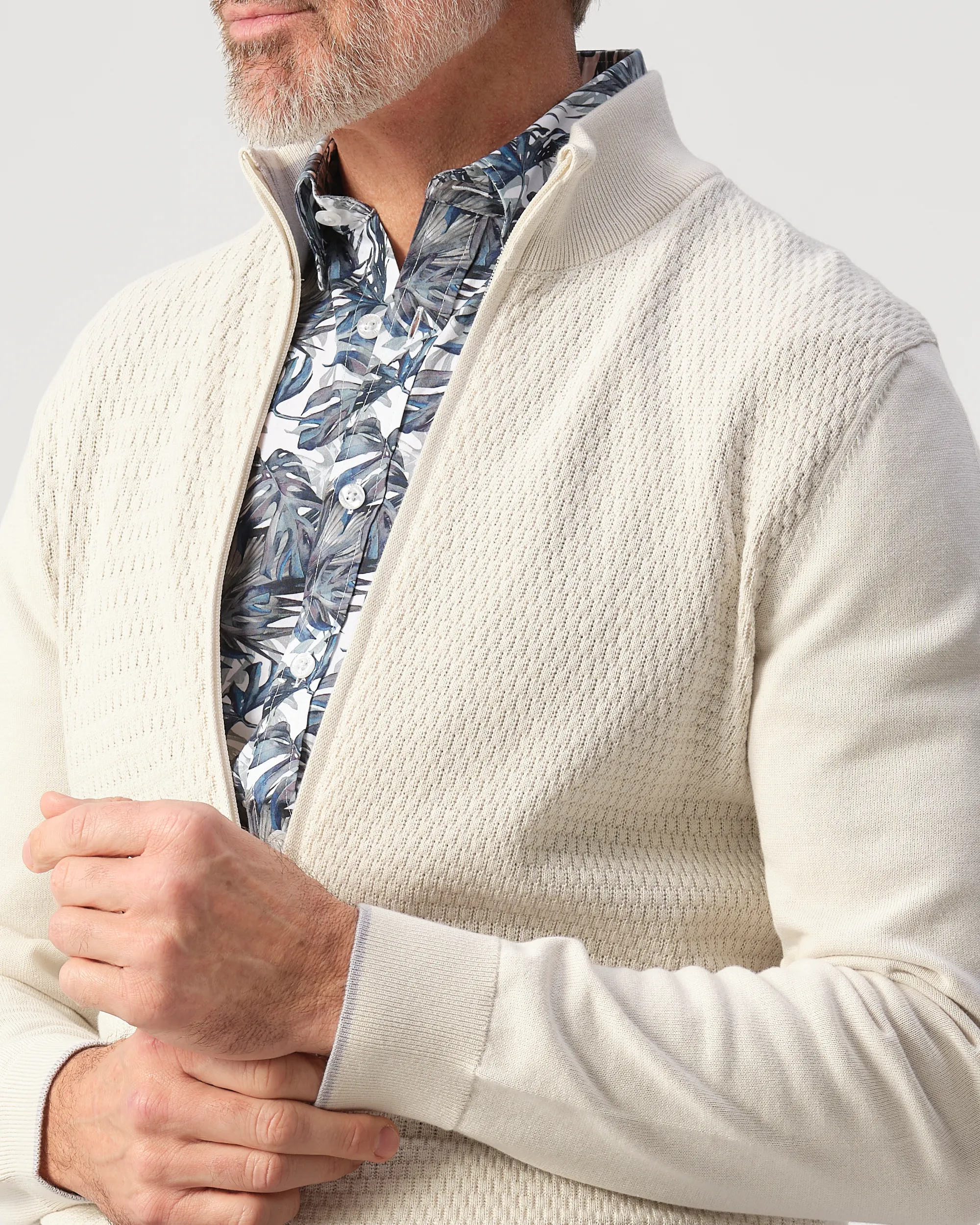 Campbell Fince Vest Vaporous Gray 103472-003-L