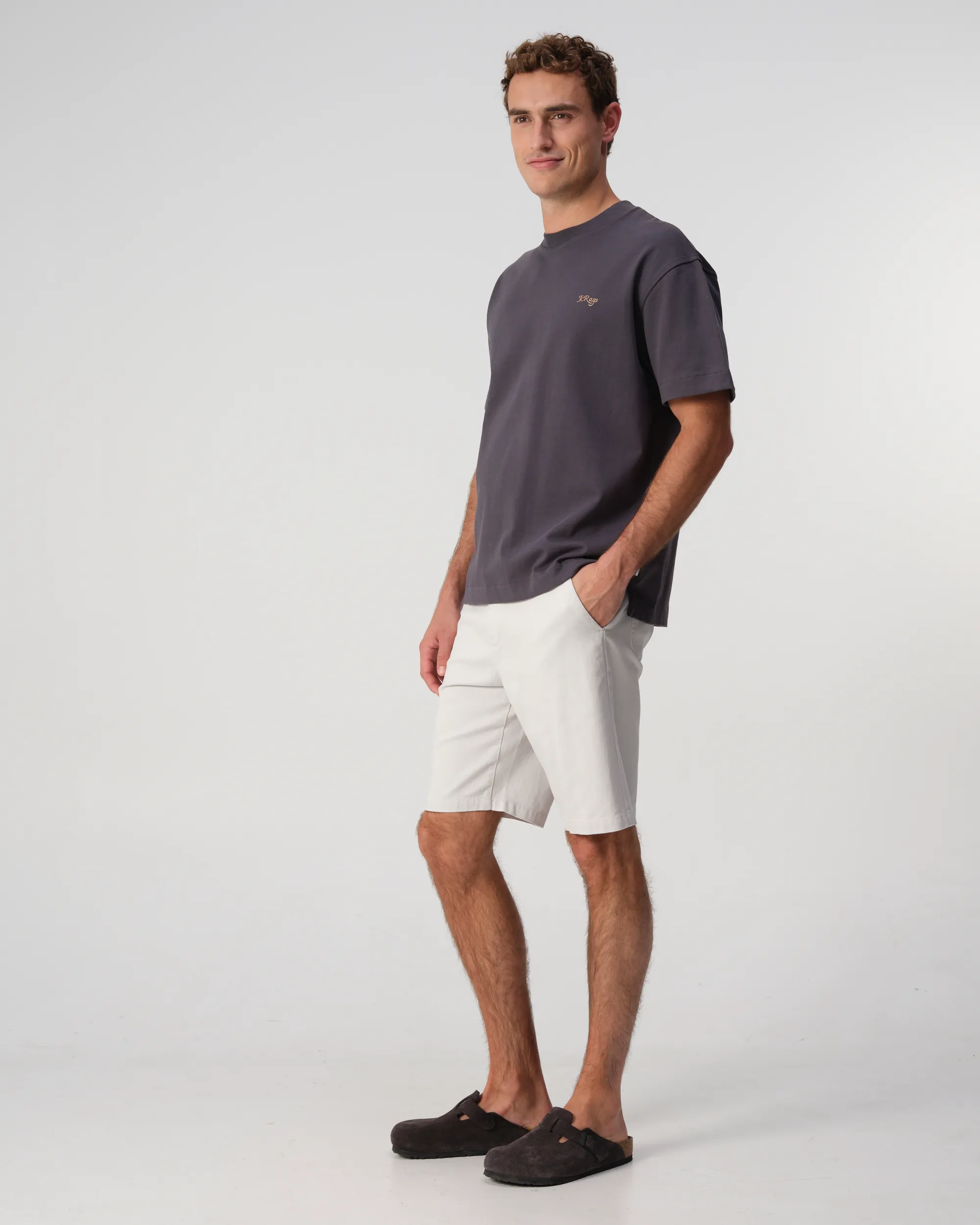 J.C. RAGS Austin Short  Glacier gray 103484-002-L