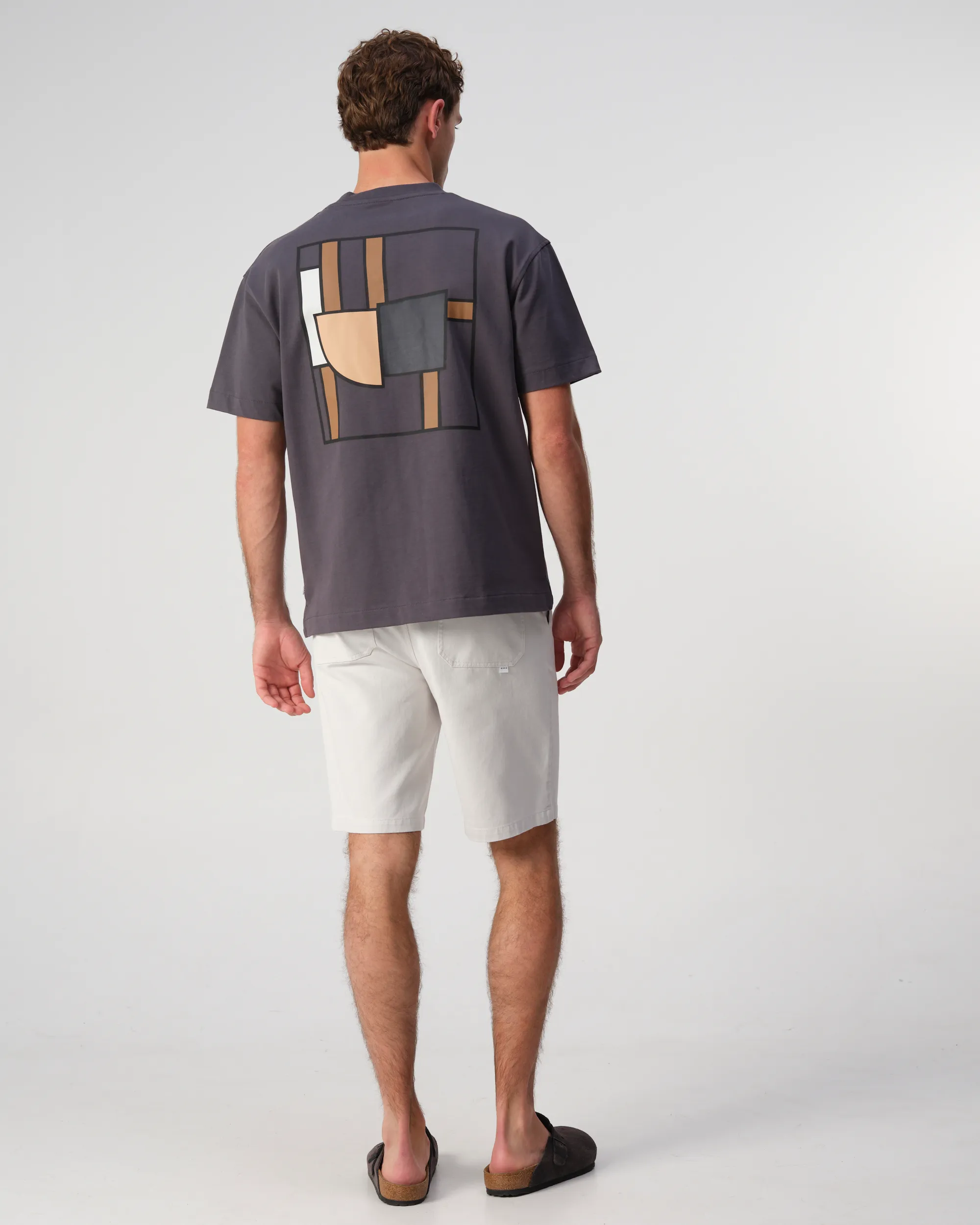 J.C. RAGS Austin Short  Glacier gray 103484-002-L