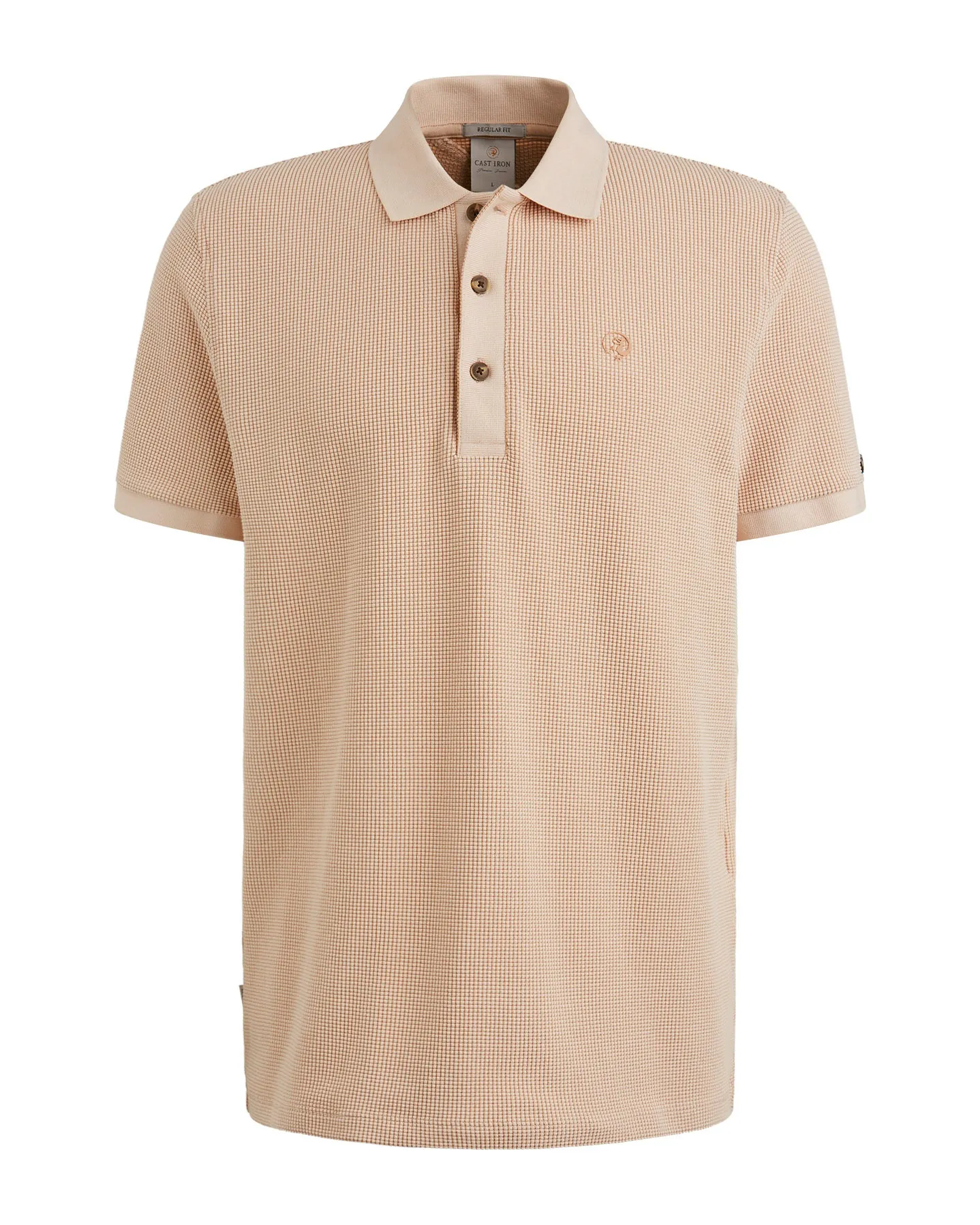 Cast Iron Polo SS Ecru 103486-001-L